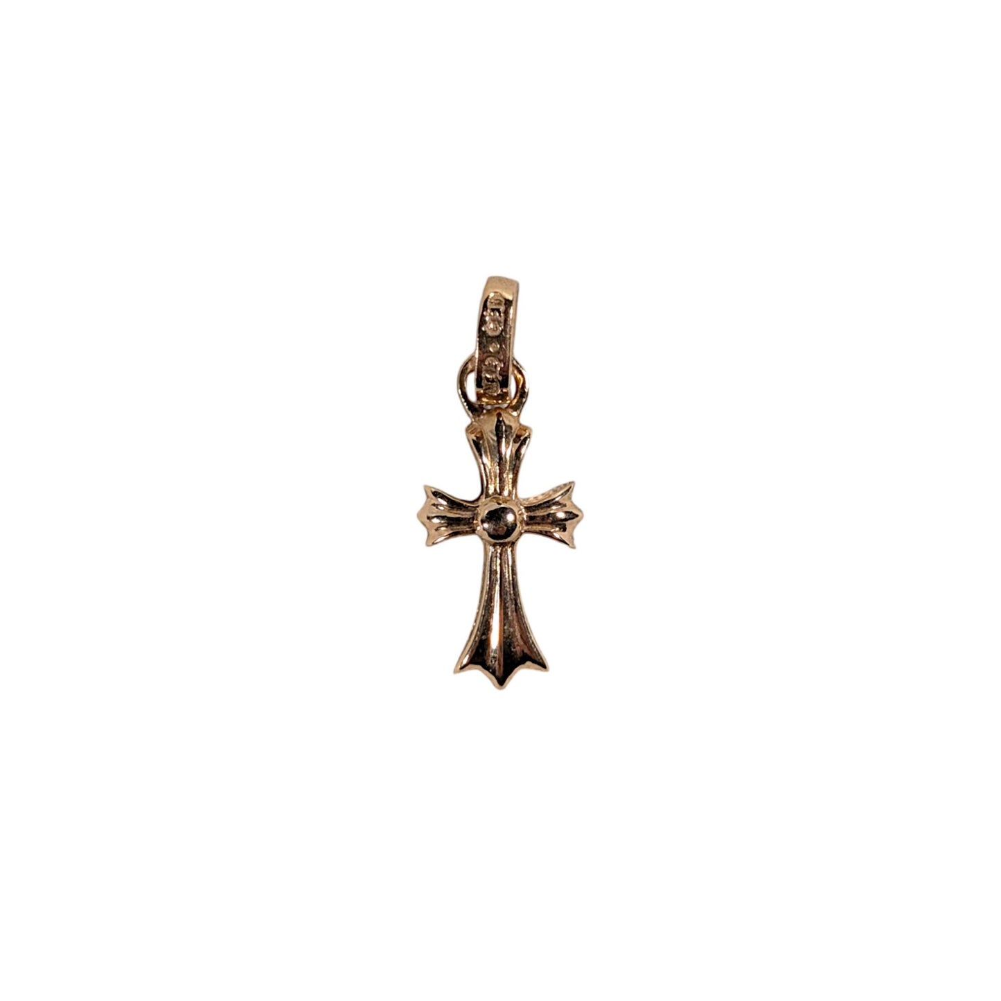 Blue Sapphire 22k Gold Baby Fat Pendant