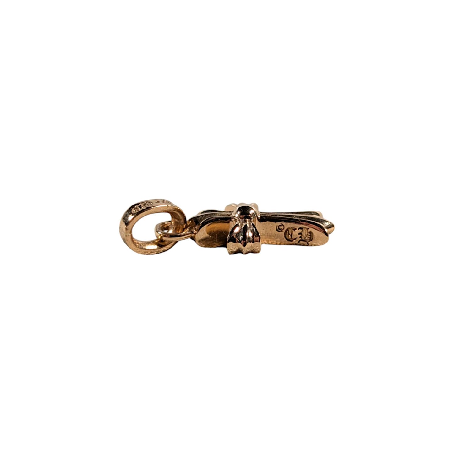 Blue Sapphire 22k Gold Baby Fat Pendant