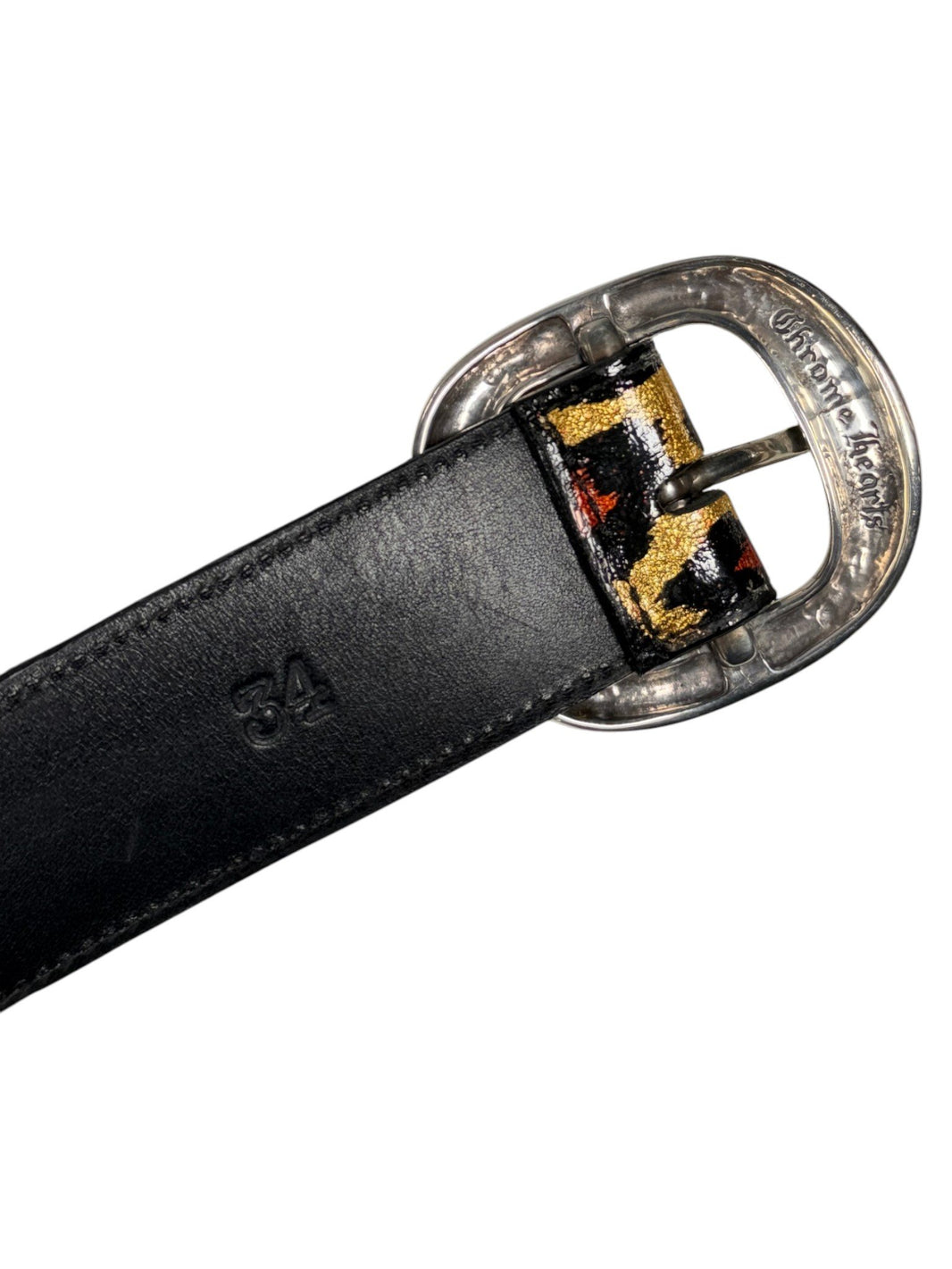 Patent Leather Gunslinger Belt Size 34 Chrome Hearts