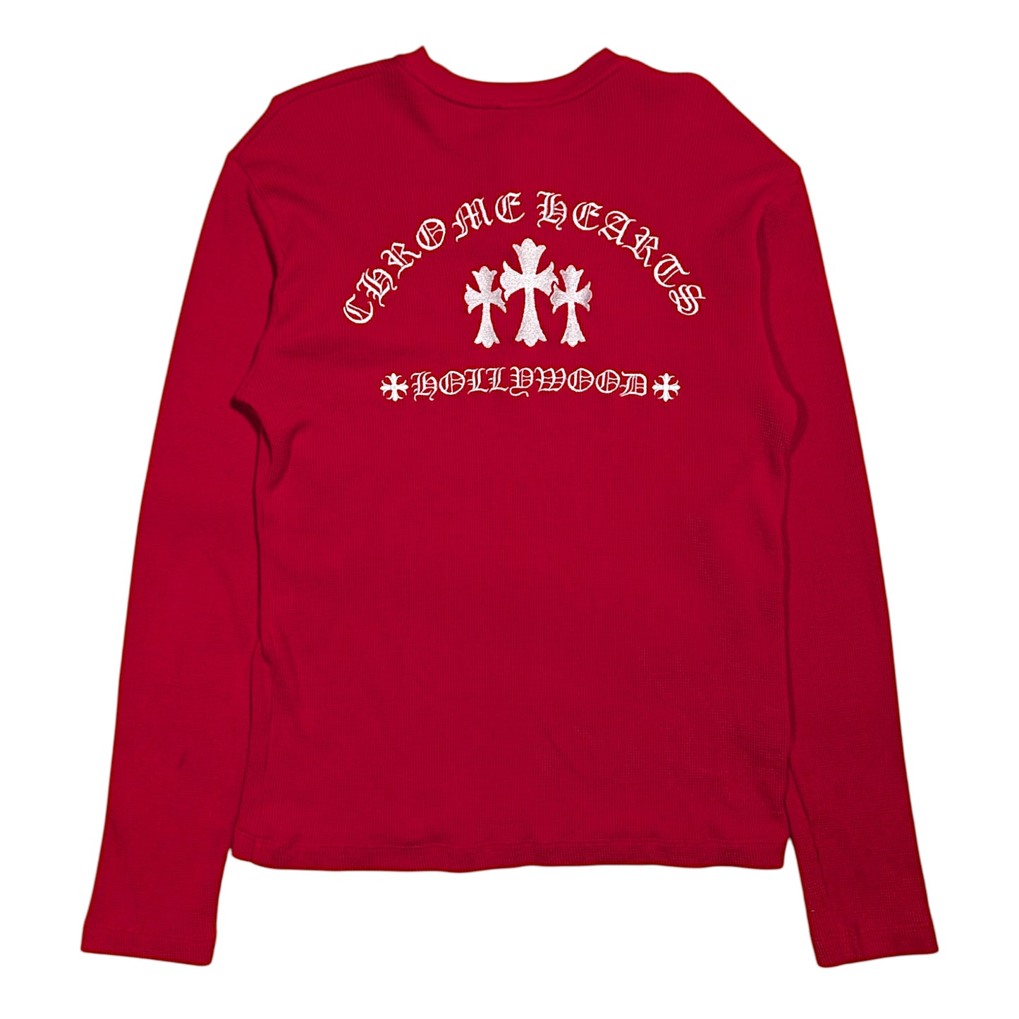 CH Triple Cross Embroidered Henley Shirt