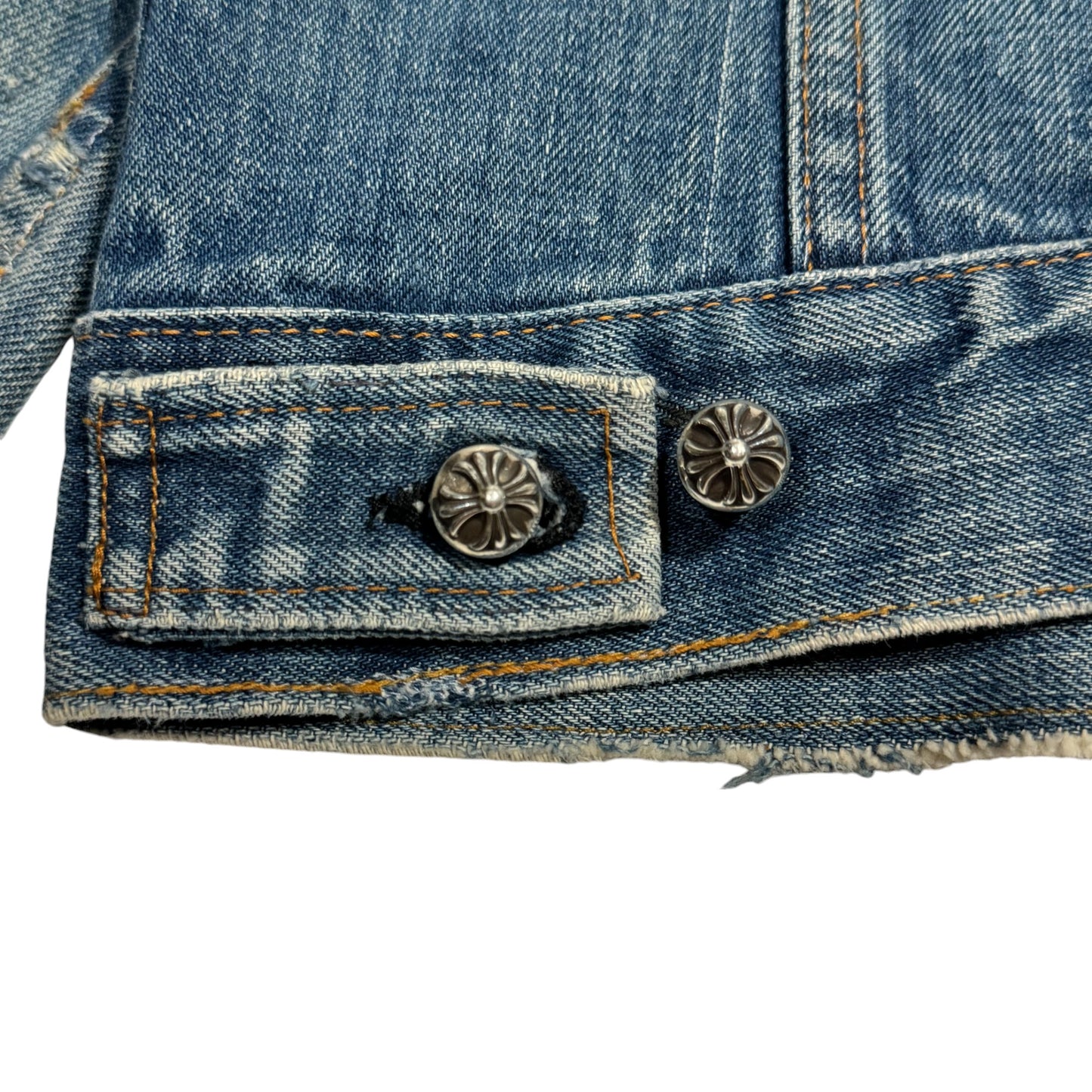 Vintage Levi's Cross Patch Denim Jacket