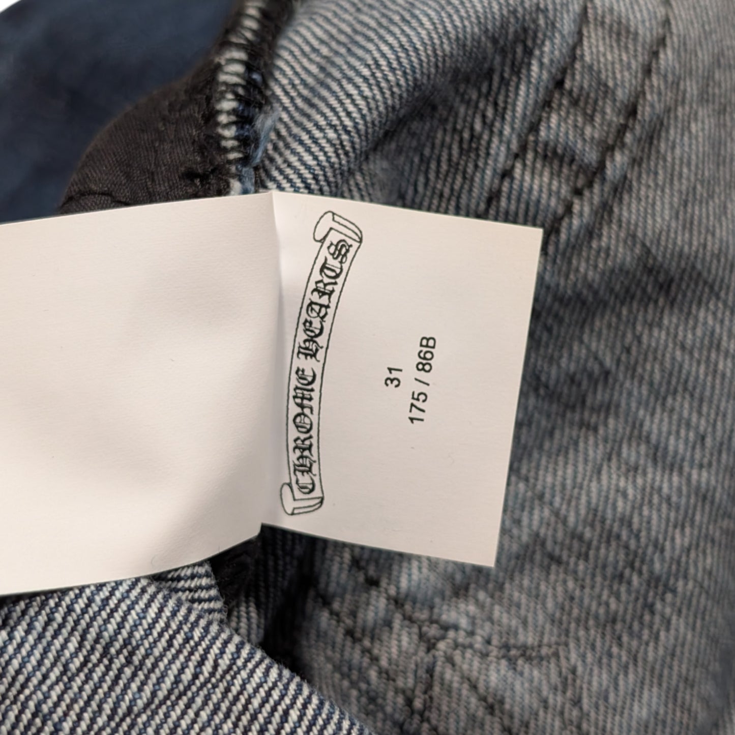 Fleur Knee Denim Cross Patch Jeans
