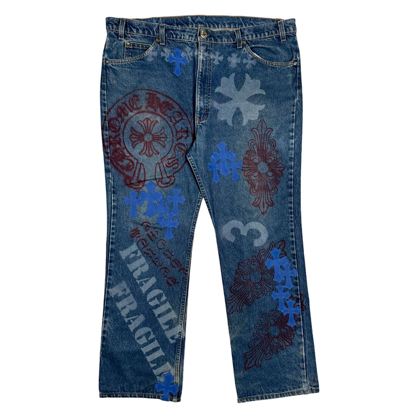 chrome hearts jeans