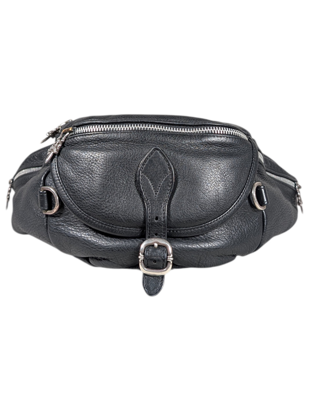 Snat Pack #1 Black Leather Bag
