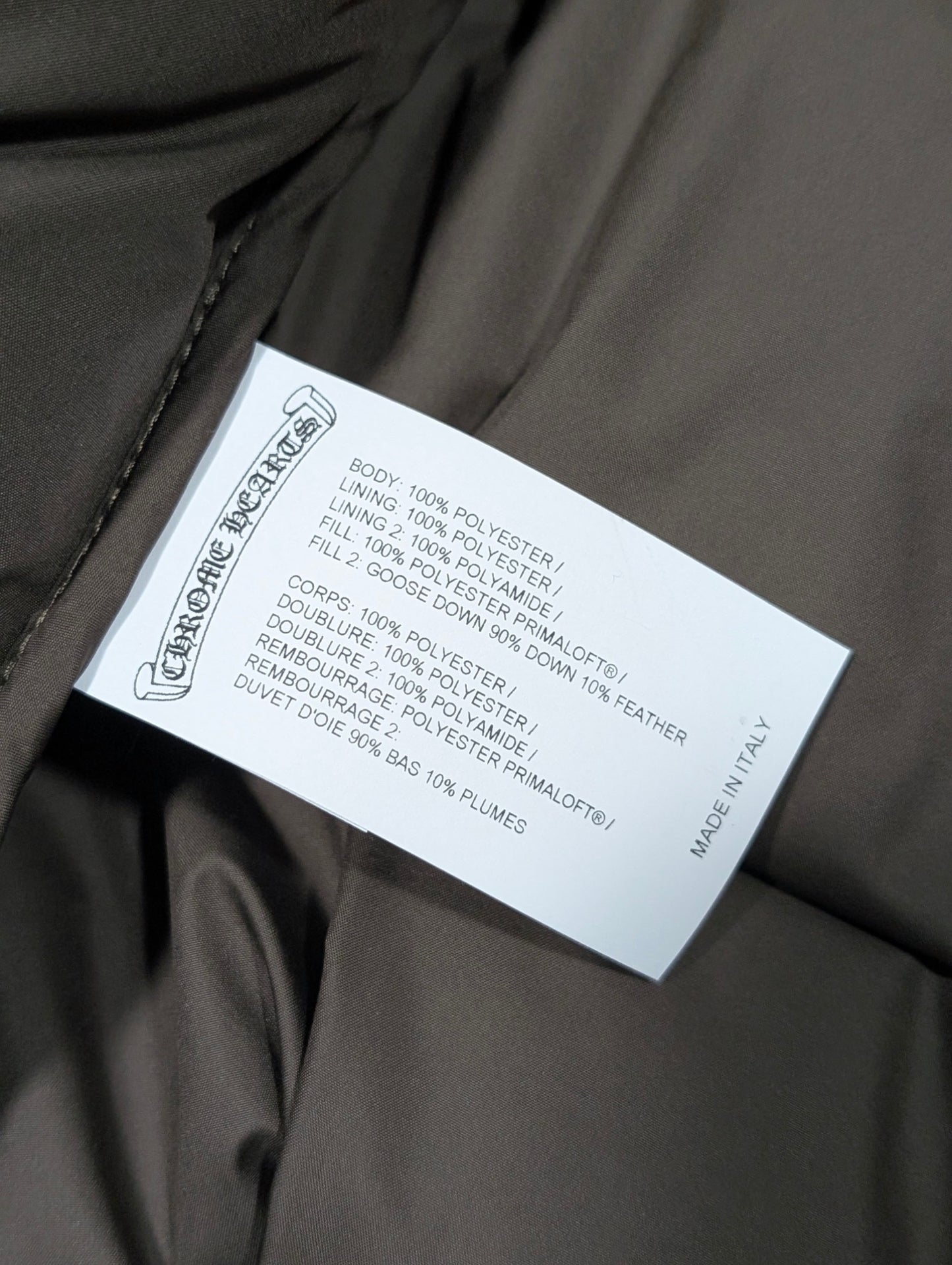 Monogram CH Plus Green Puffer Jacket