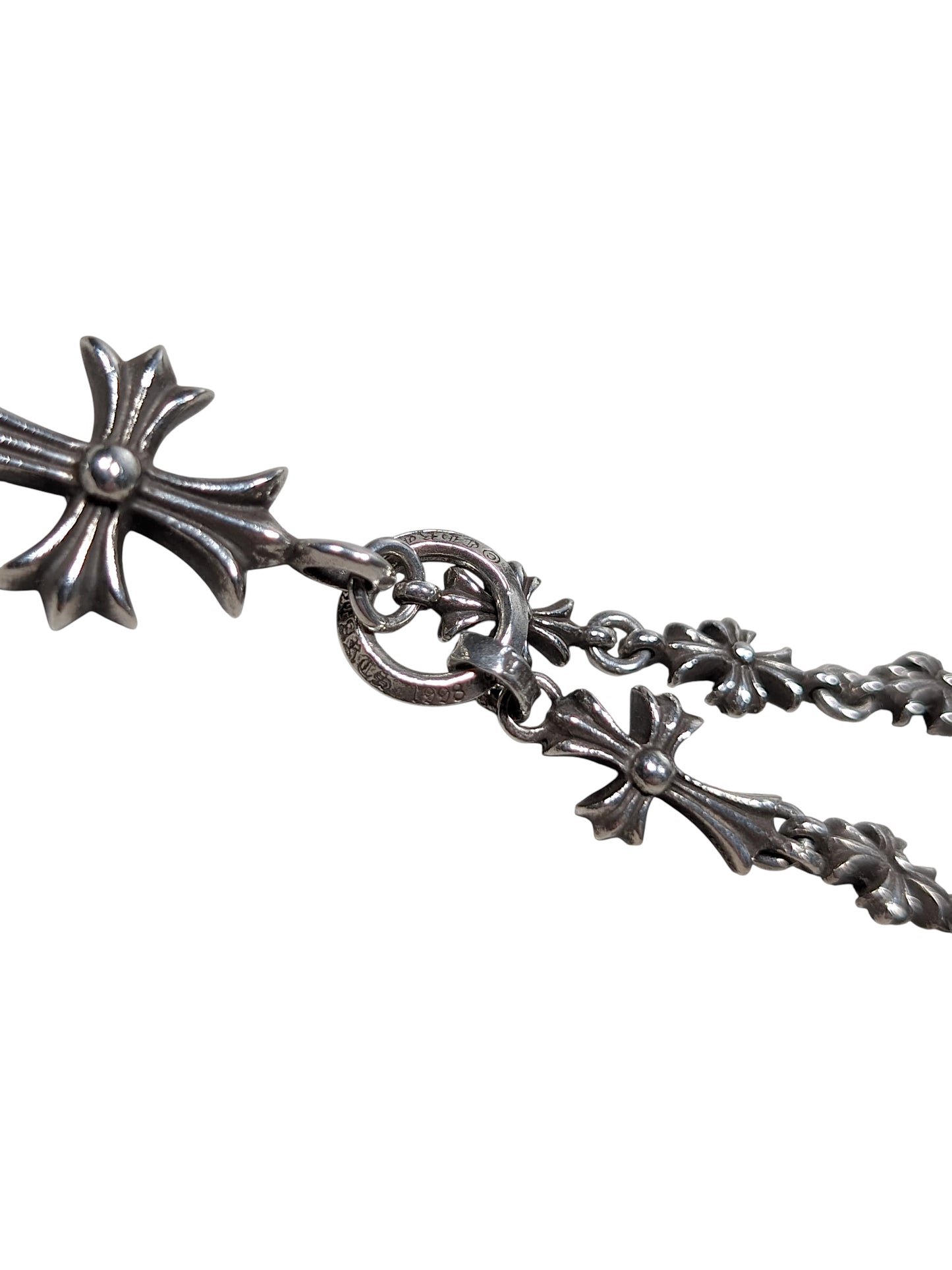 30" Tiny E Rosary Necklace w/ Babyfat & Tiny Fat