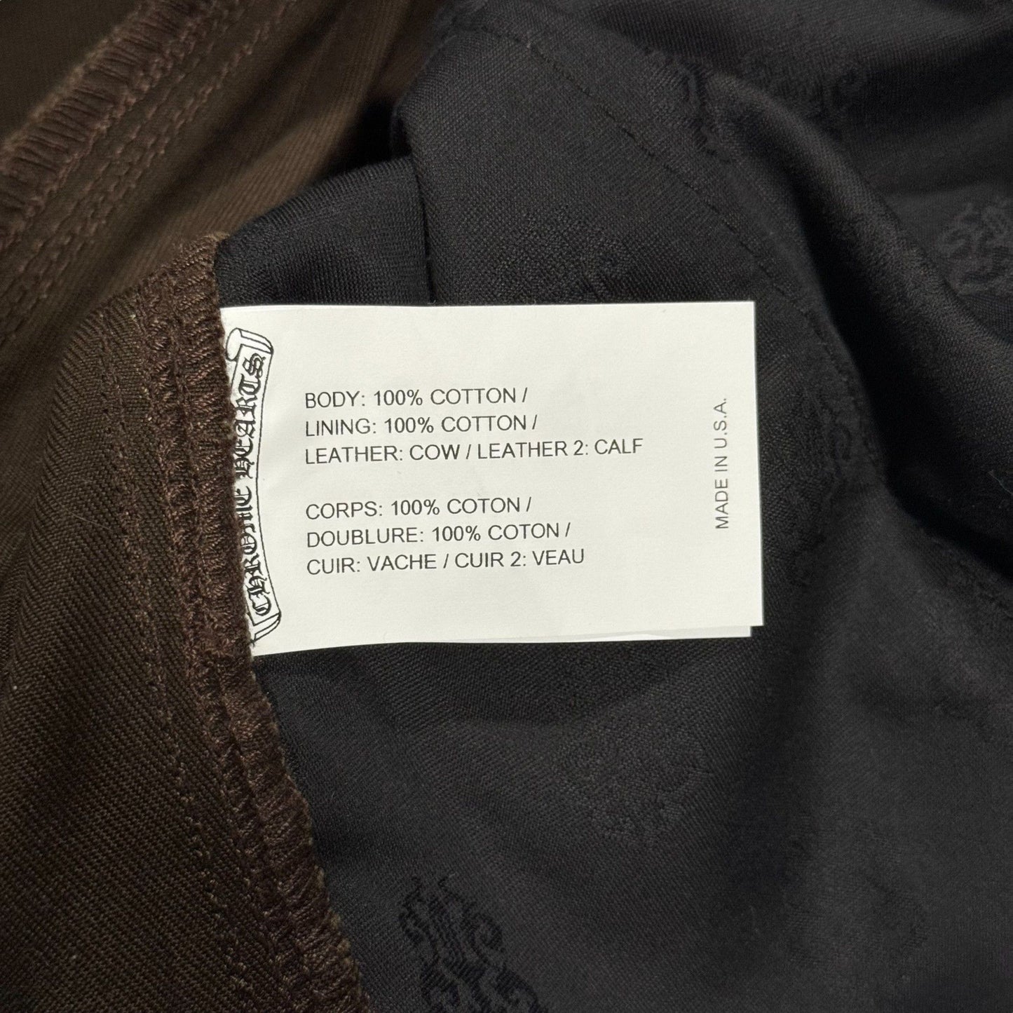 chrome hearts jeans
