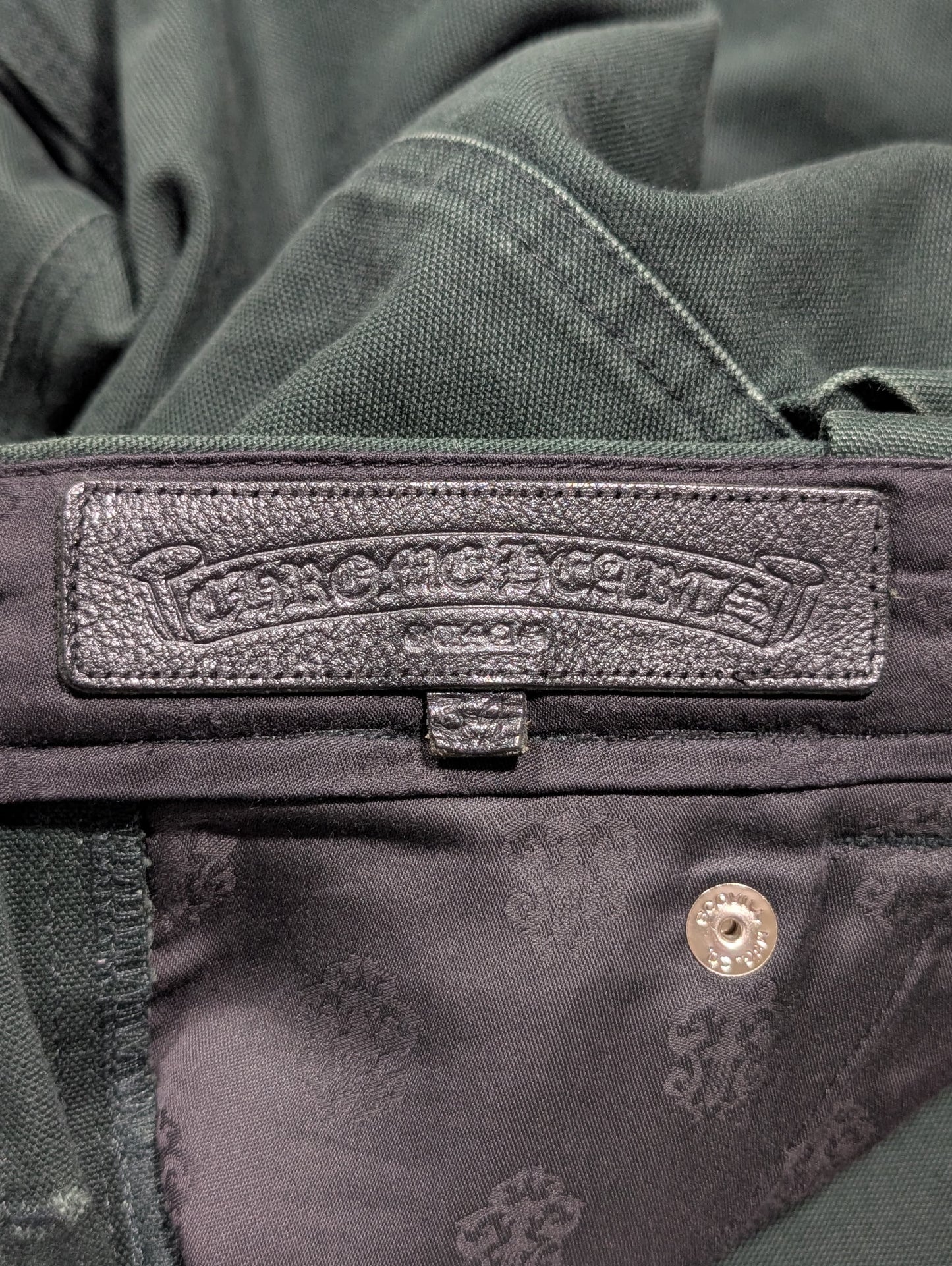 Japan Exclusive Green Double Knee Carpenter Pants