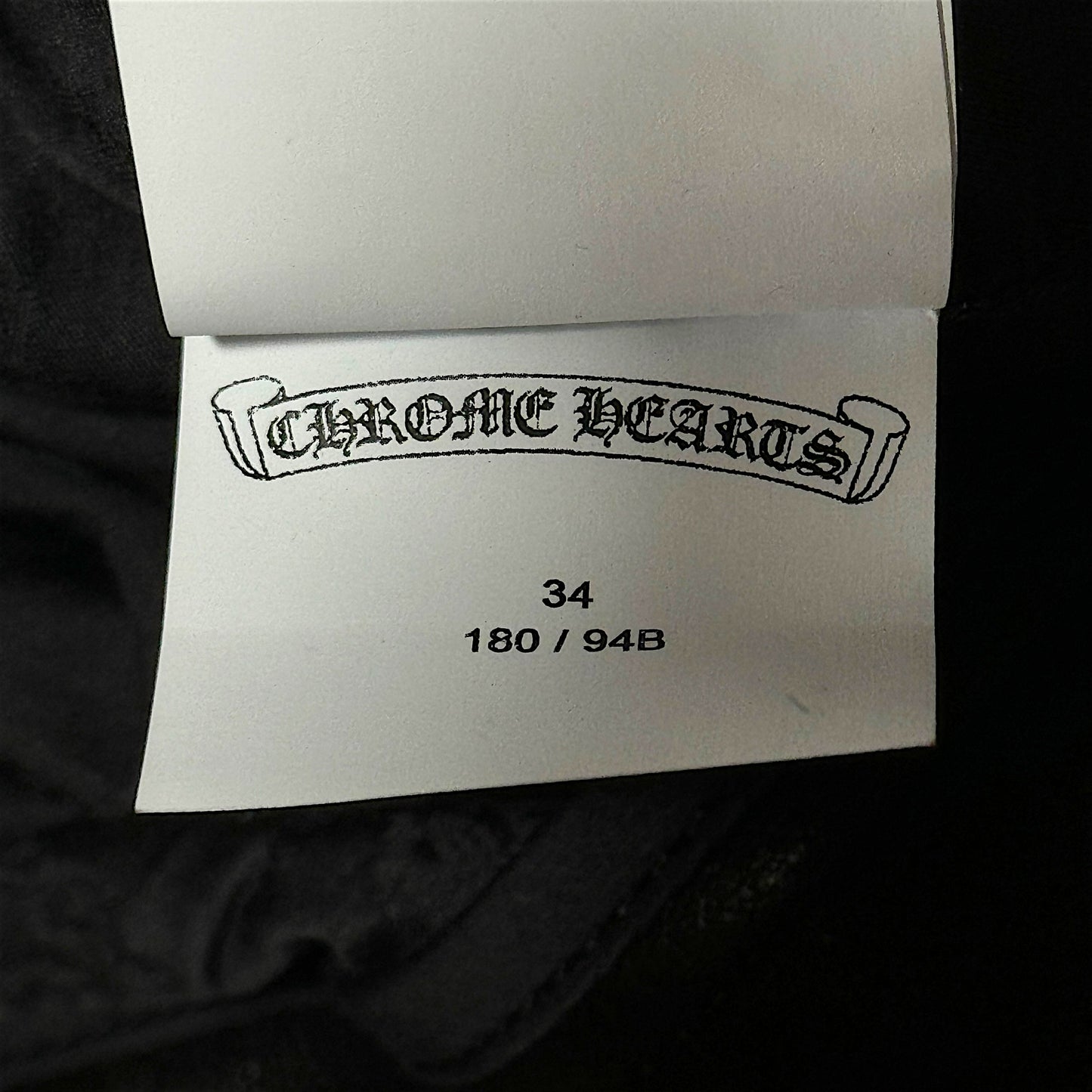 Chrome Hearts Leather Pants