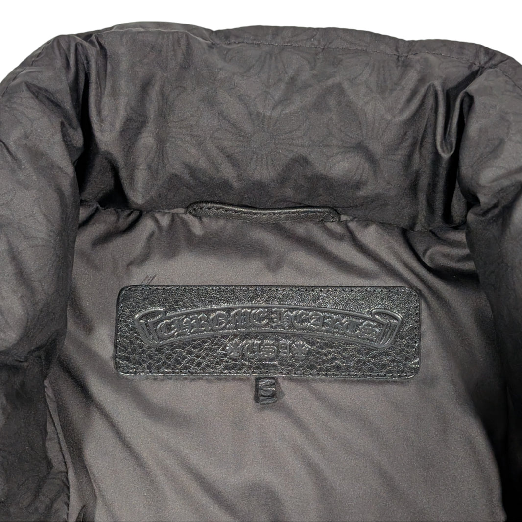 Chrome Hearts Womens Puffer Jacket CH Plus Monogram Stiff V2 Authenticated Designer