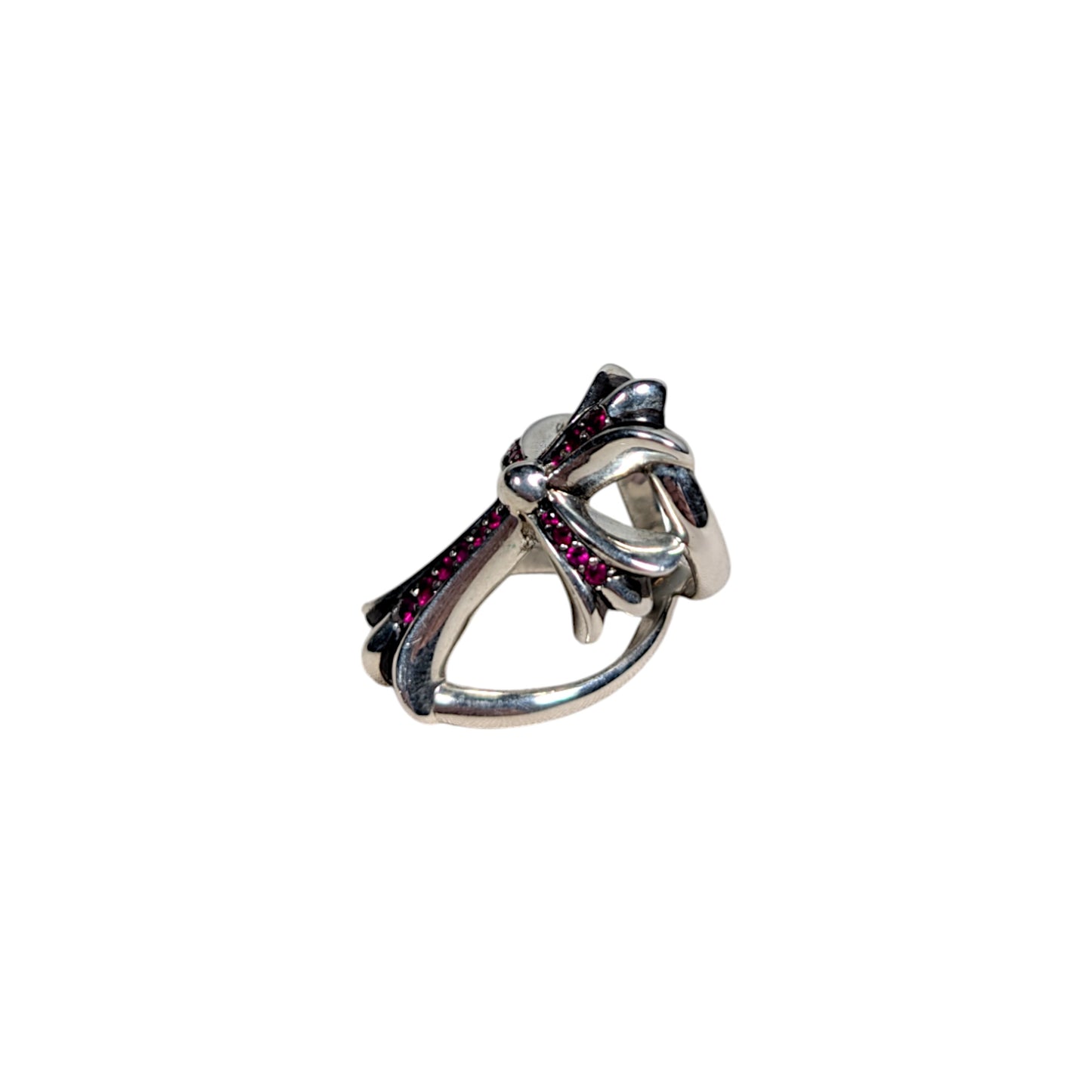 chrome hearts ruby ring