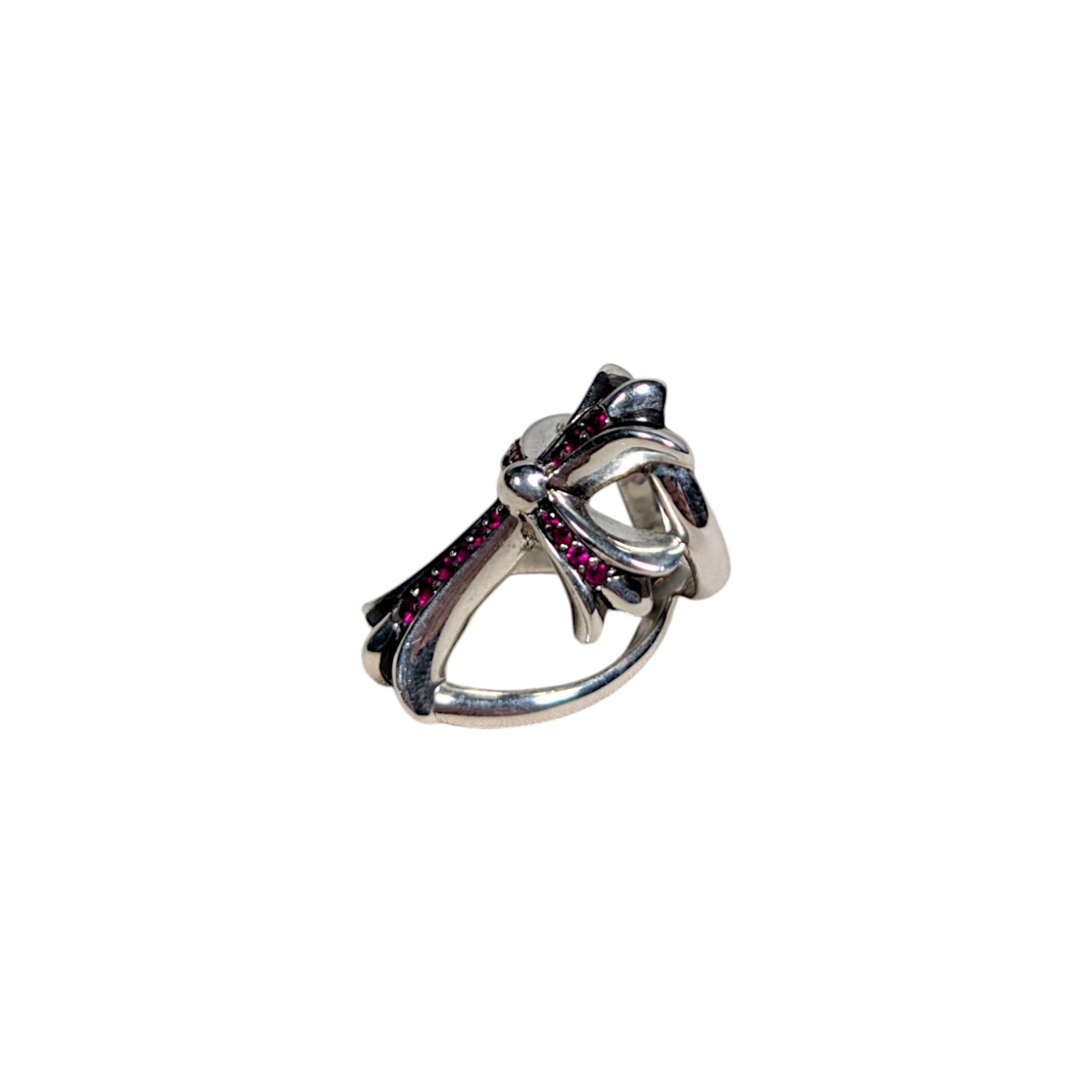 chrome hearts ruby ring