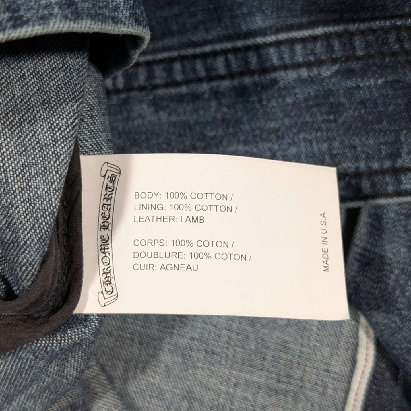 Women's Cross Patch Denim Shirt