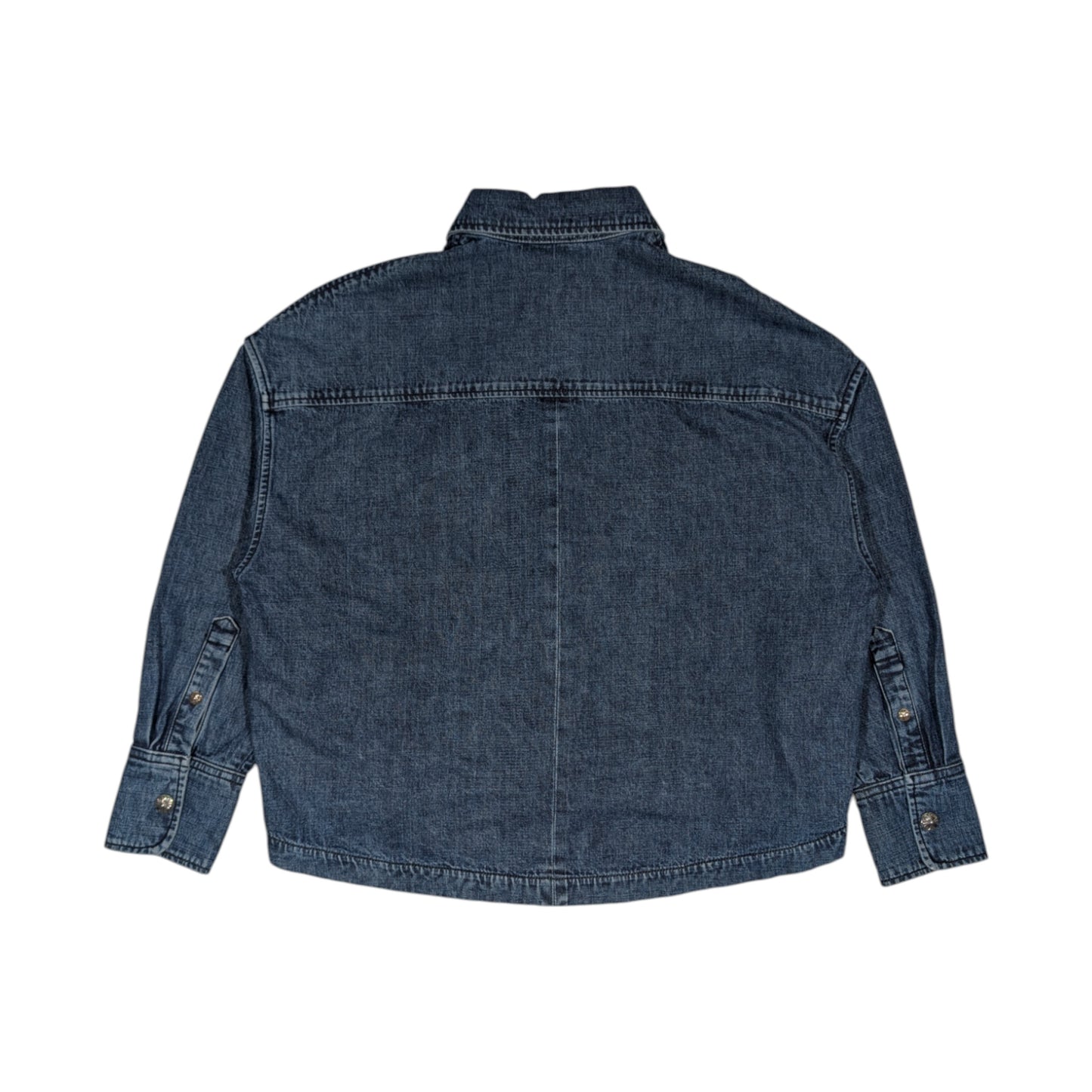 Women's Cross Patch Denim Shirt