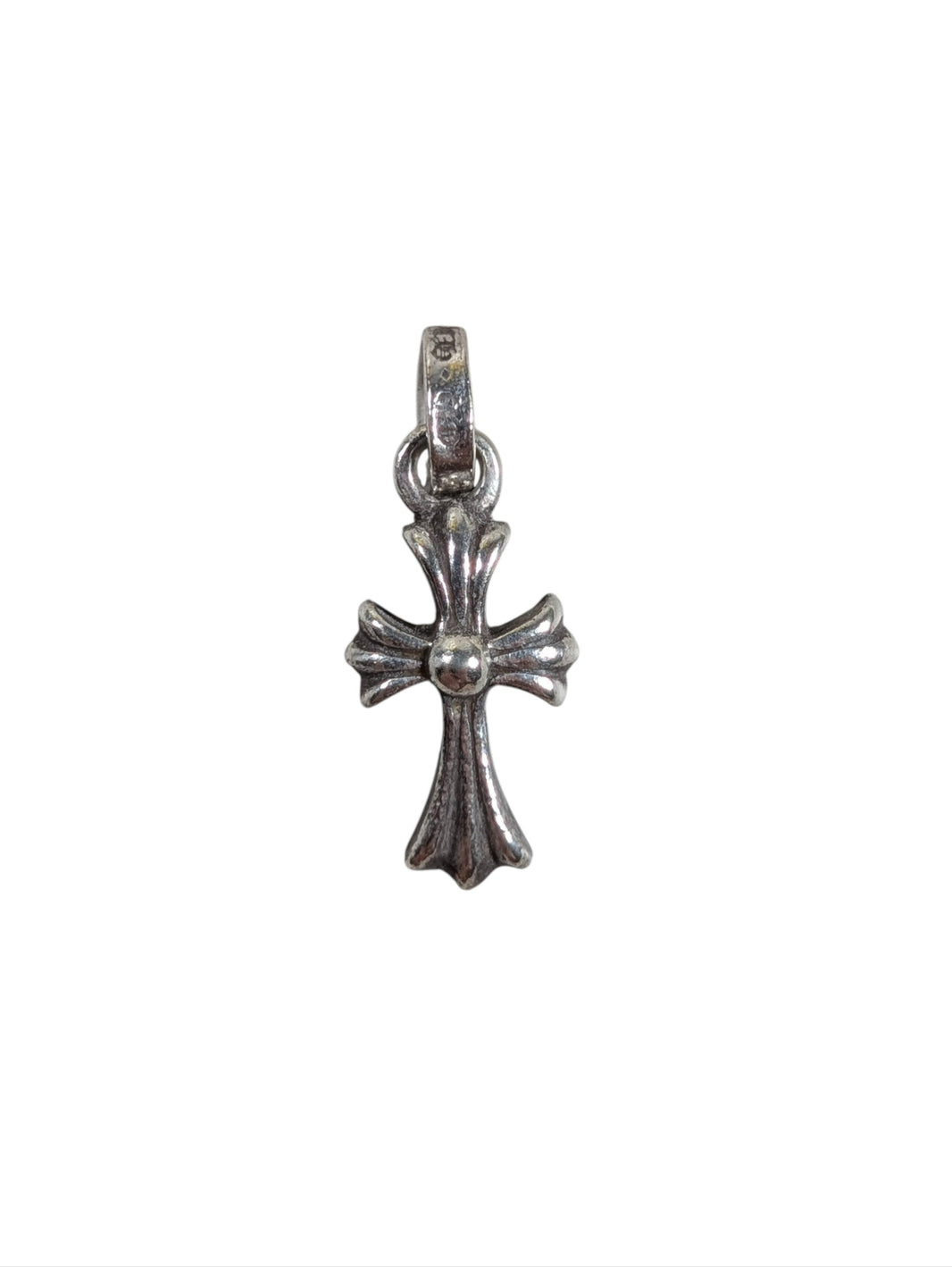 chrome hearts babyfat cross pendant charm sterling silver 925 jewelry collectible