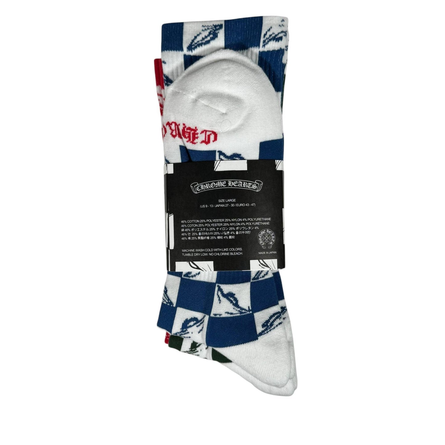 Chrome heart socks