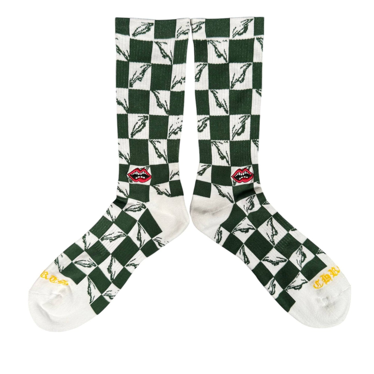 Chrome hearts chomper socks