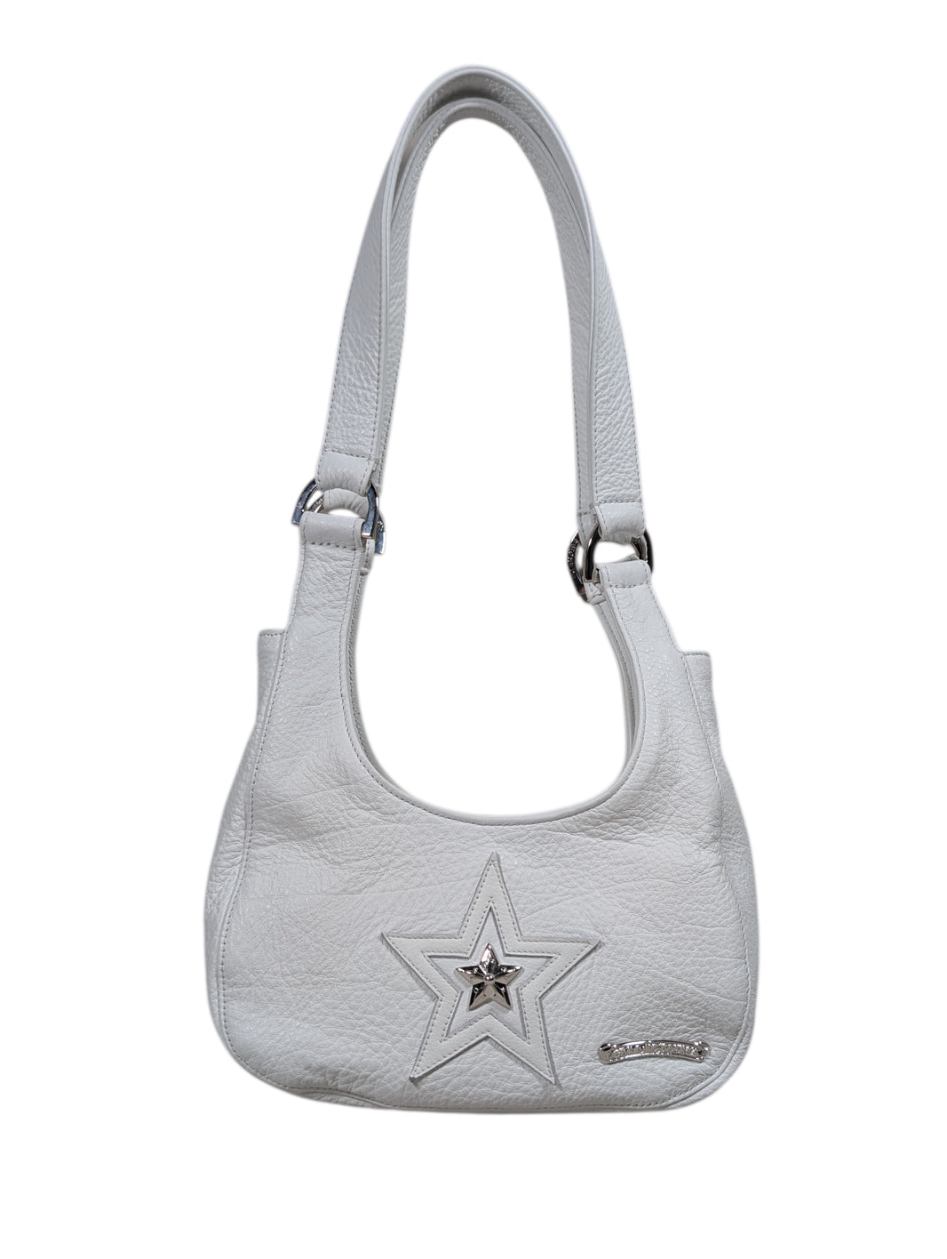 Star Patch Bag Nip & Tuck White Leather