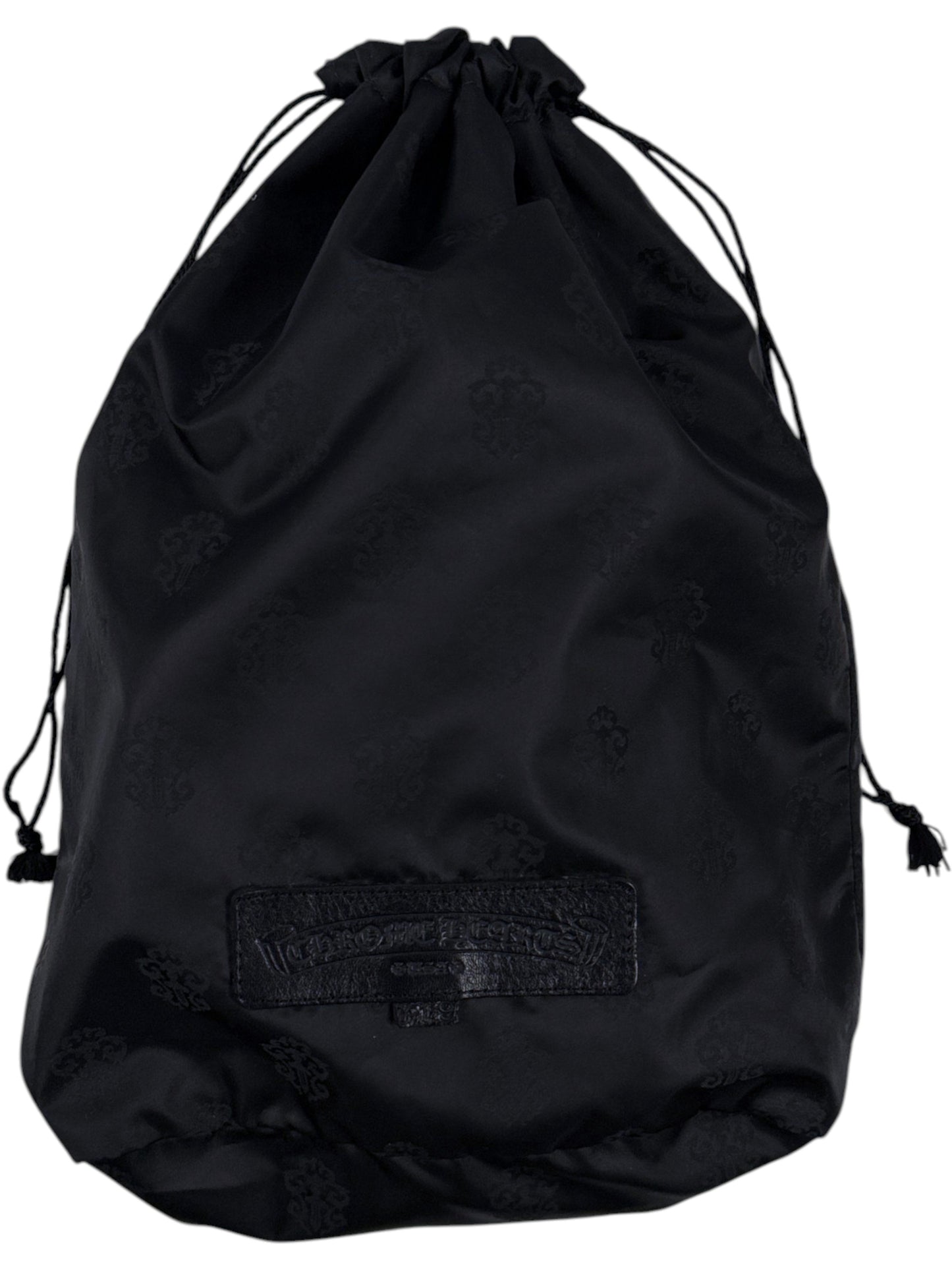 Chrome Hearts Black Cross Pattern Dust Bag Taka Crossbody
