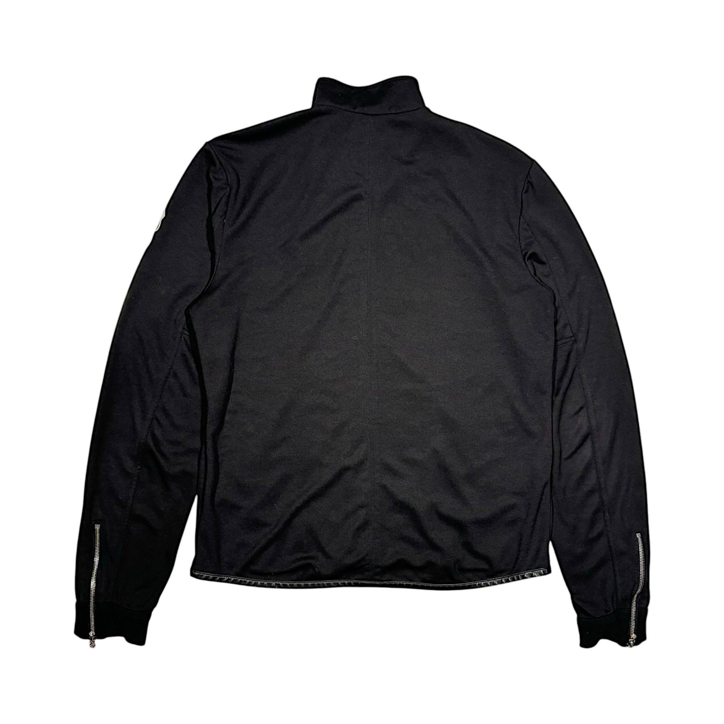 CH Track Jacket Lamb Leather Details
