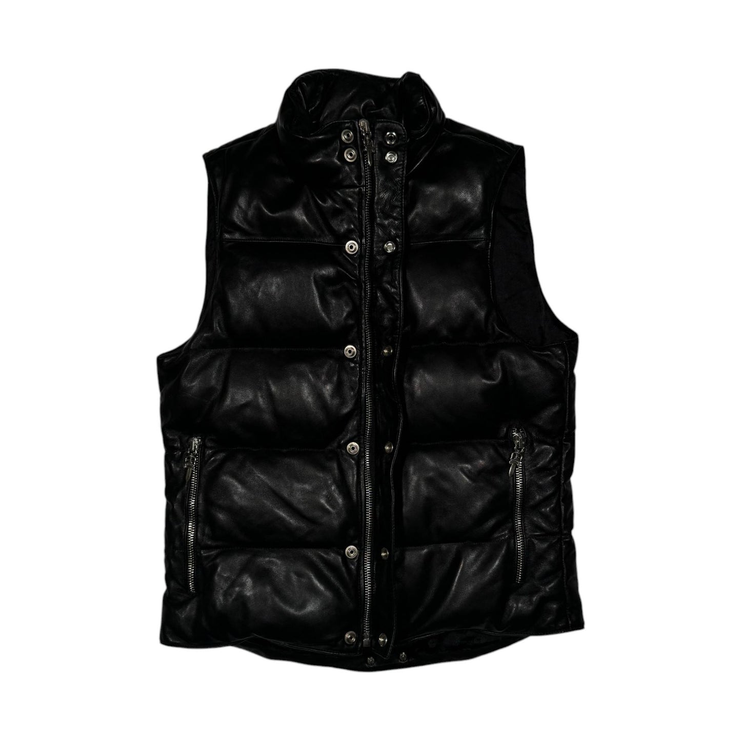 Chrome hearts leather vest