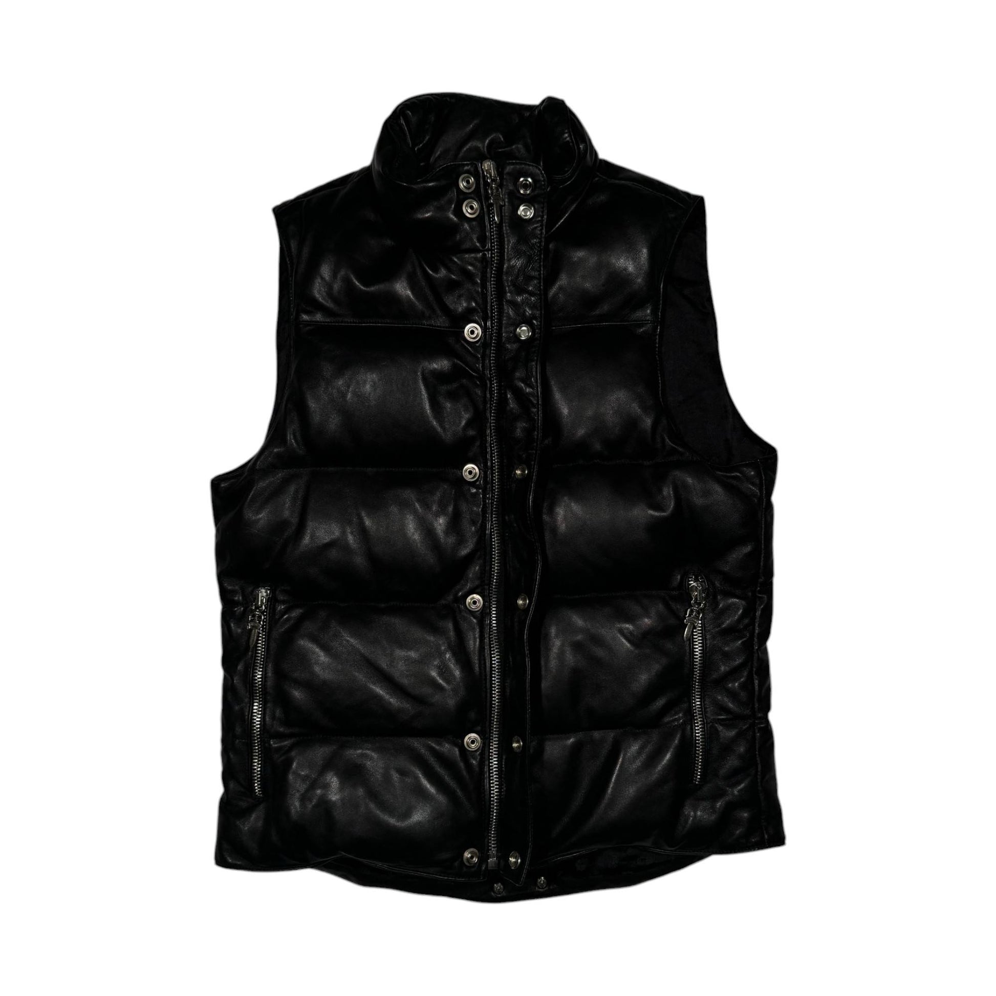 Chrome hearts leather vest