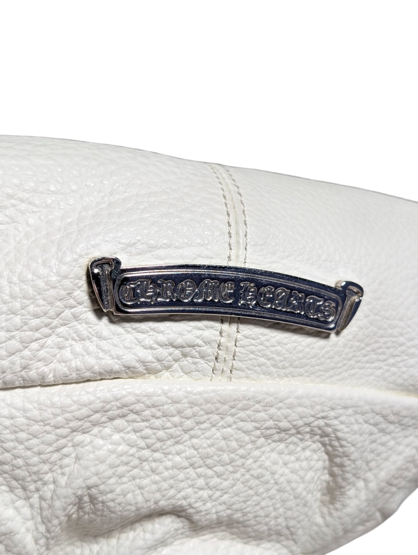 White Leather Mini Snat Pack