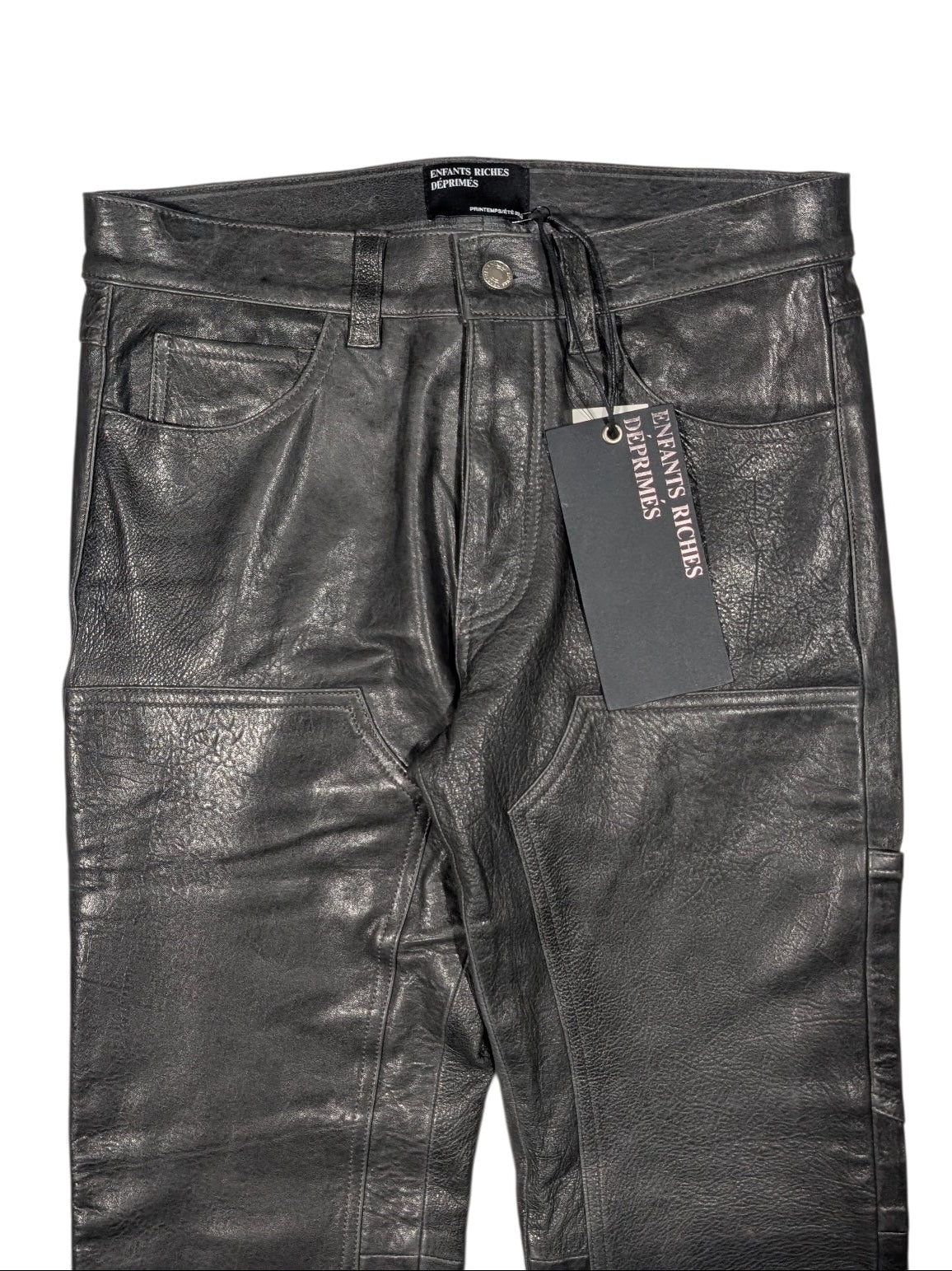 Leather Double Knee Carpenter Pants