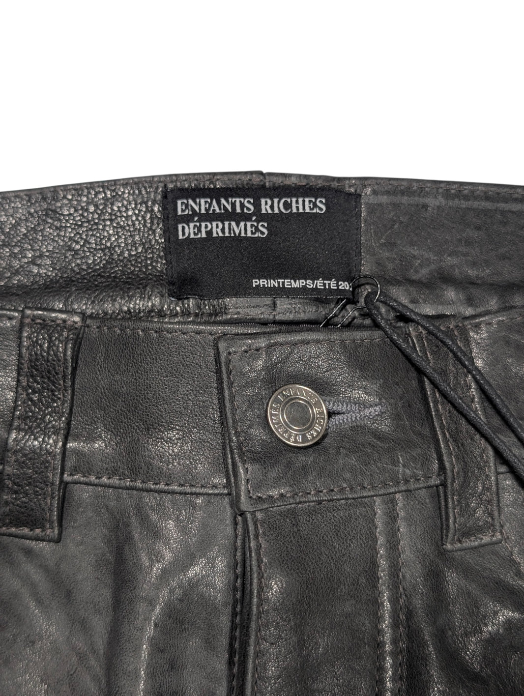 Enfants Riches Déprimés Leather Double Knee Pants Archival