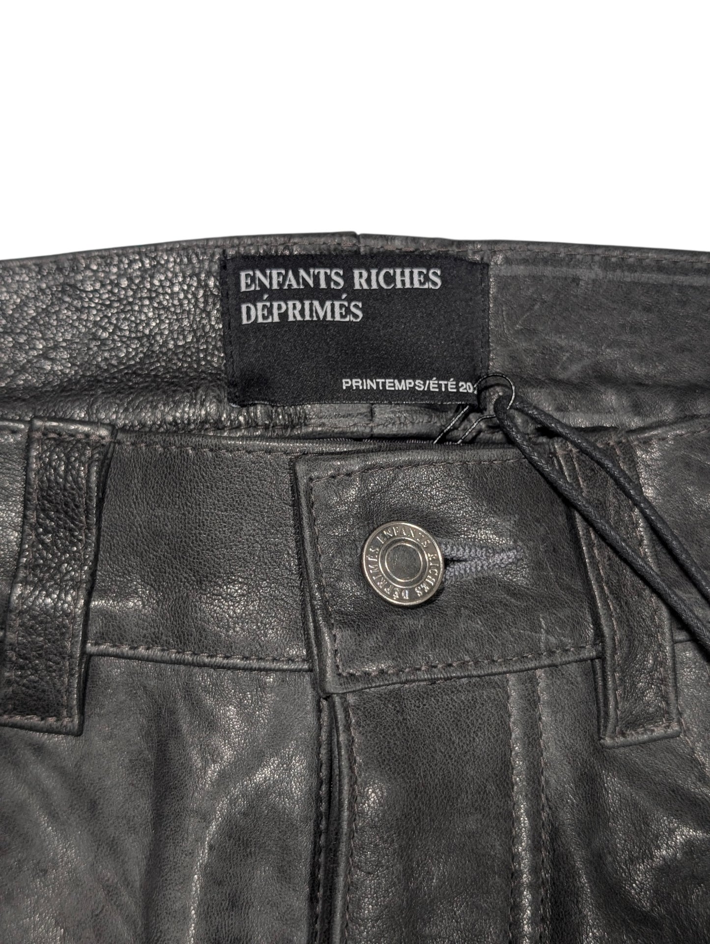Leather Double Knee Carpenter Pants