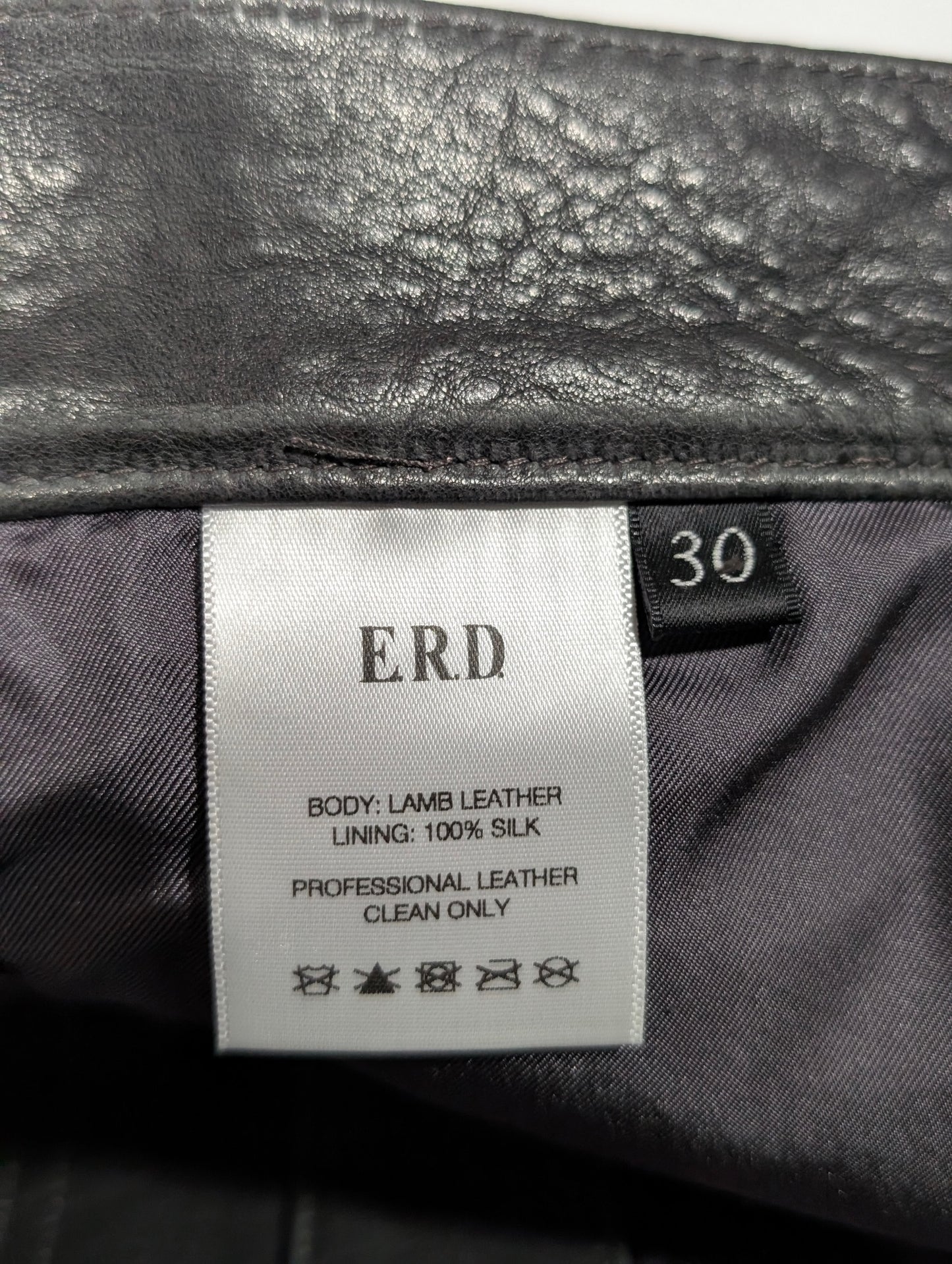 Leather Double Knee Carpenter Pants
