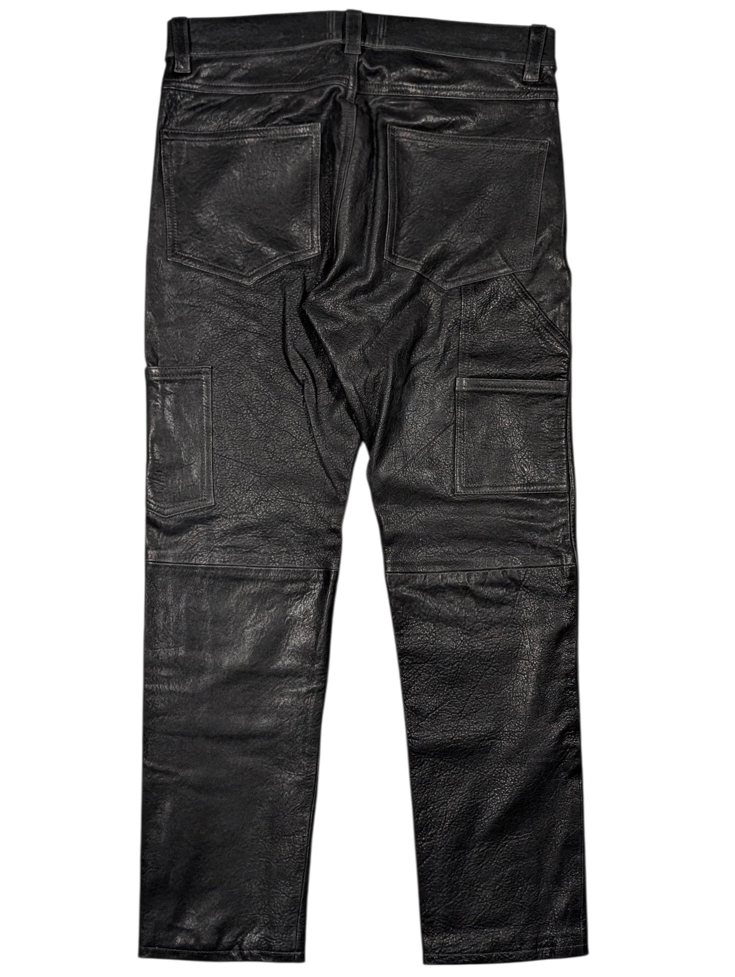 Leather Double Knee Carpenter Pants