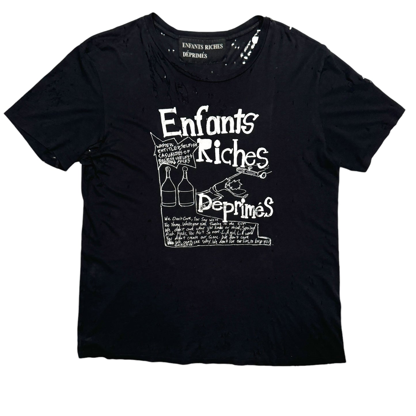 Enfants riches deprimes t shirt
