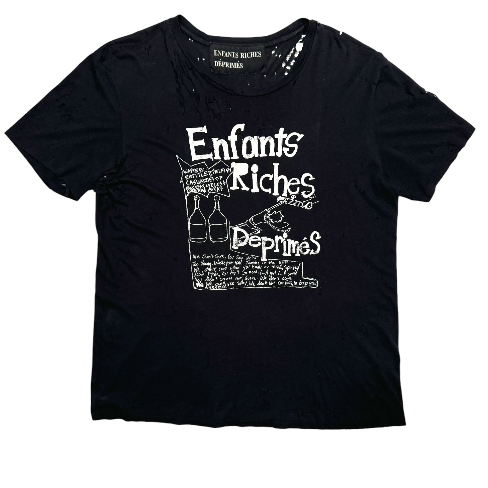 Enfants riches deprimes t shirt