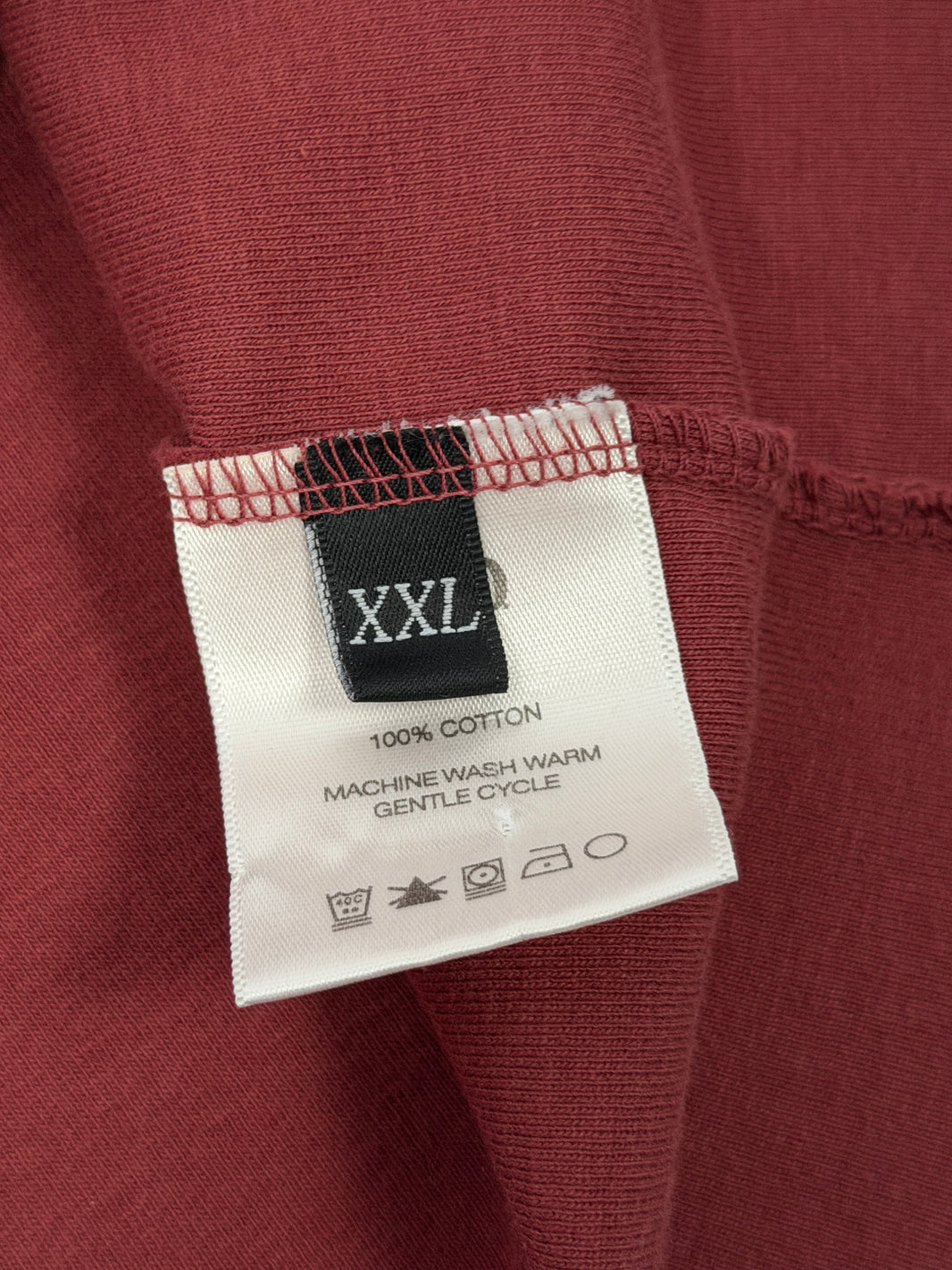 Burgundy 100% Cotton Enfants Riches Déprimés Graphic T-Shirt XXL