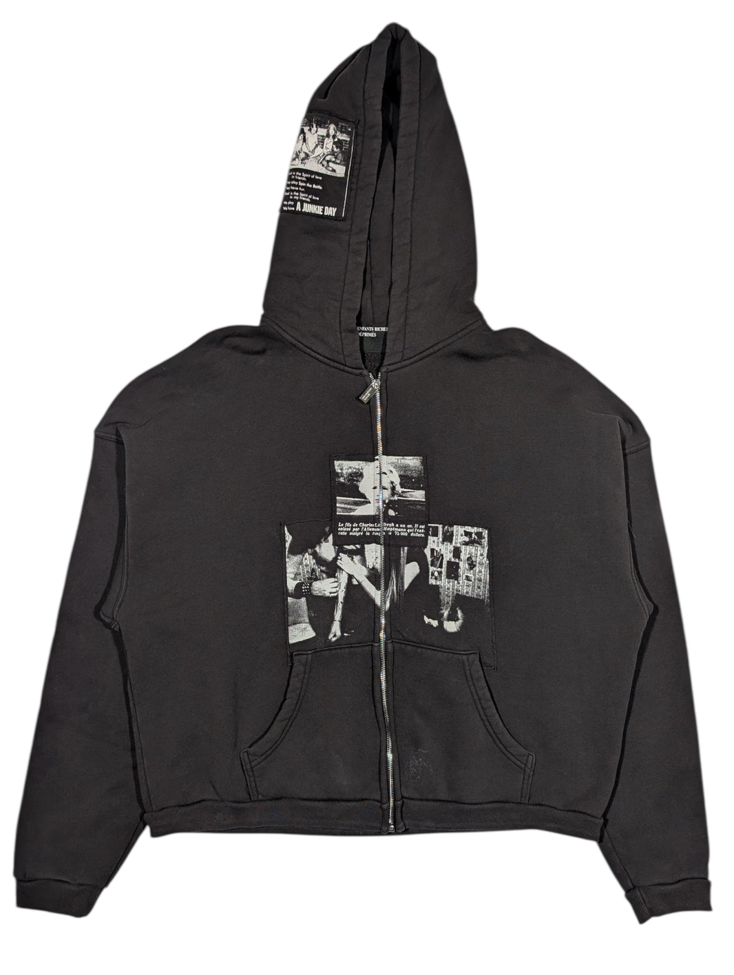 Maxfield Exclusive 4.5 Year War Assemblage Zip Hoodie