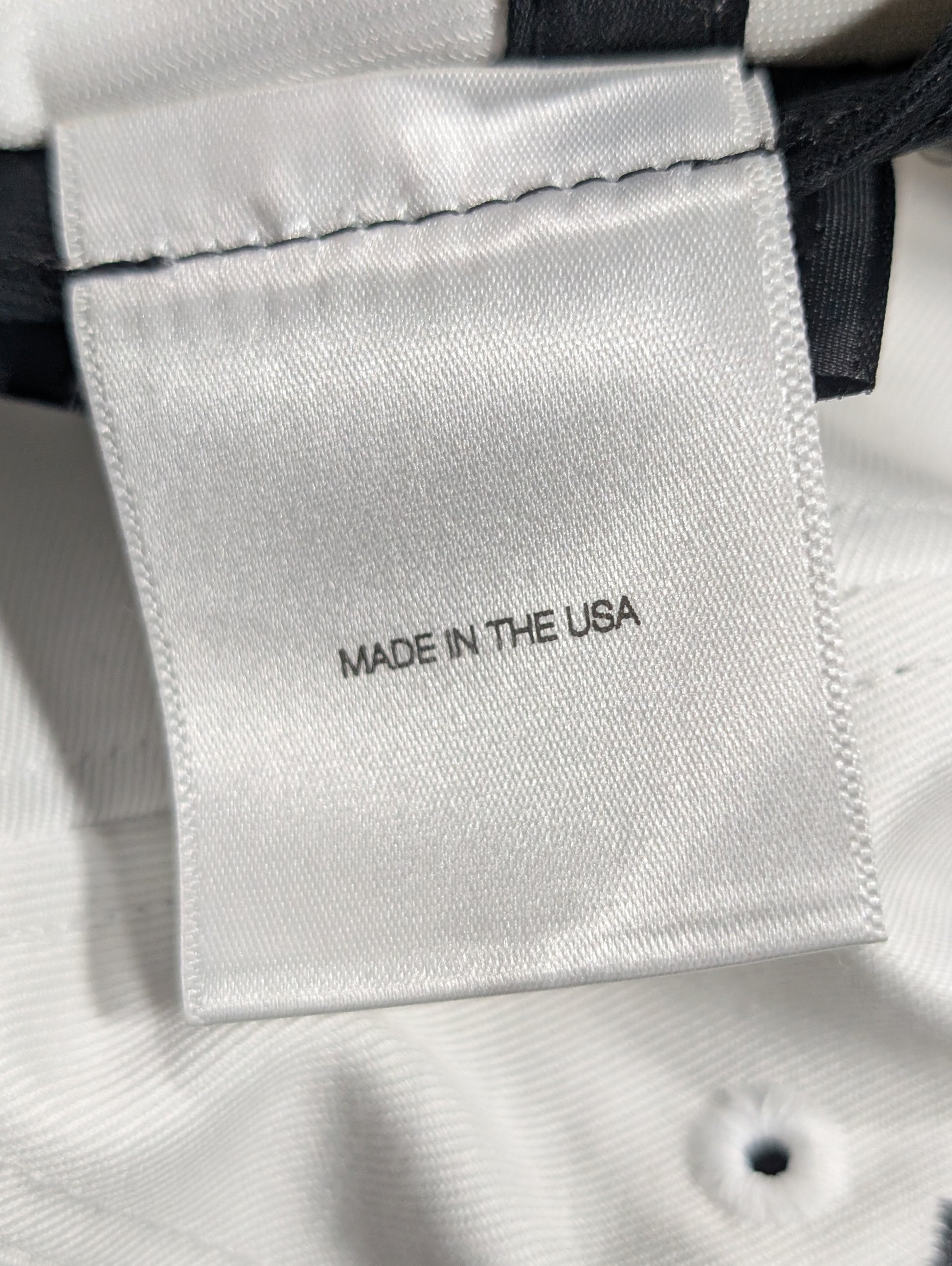 enfants riches deprimes erd herion is a life sentence 6 panel baseball hat white black red cotton twill