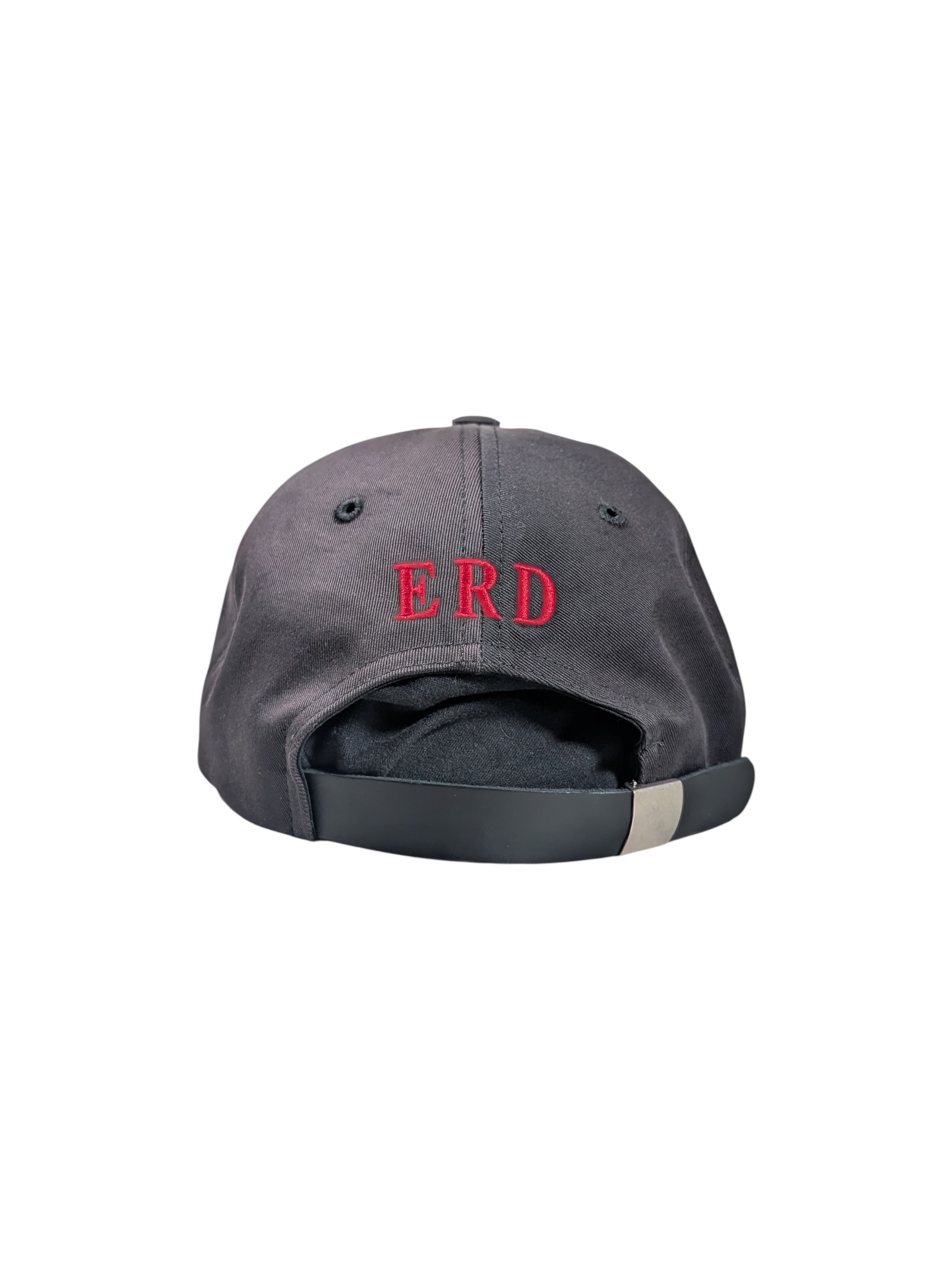 enfants riches deprimes erd less than zero movie hat detail close up red black cotton twill baseball cap hat