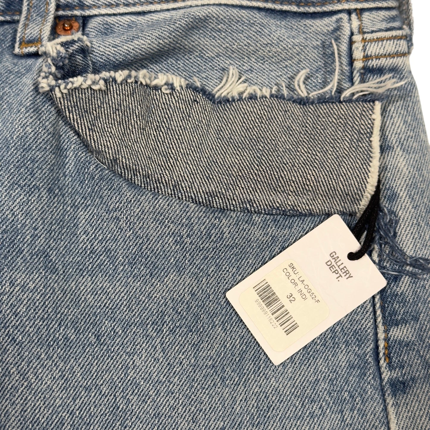 Gallery Dept. Distressed OG Flare Jeans Sourced and Verified
