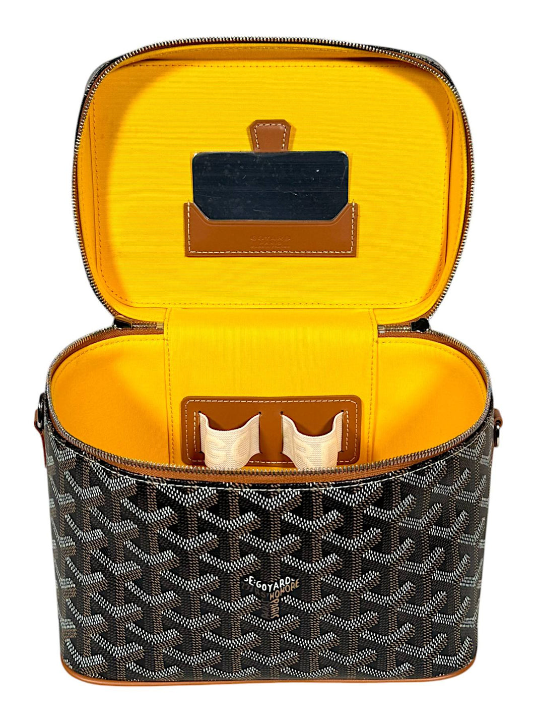 goyard toiletry black bag