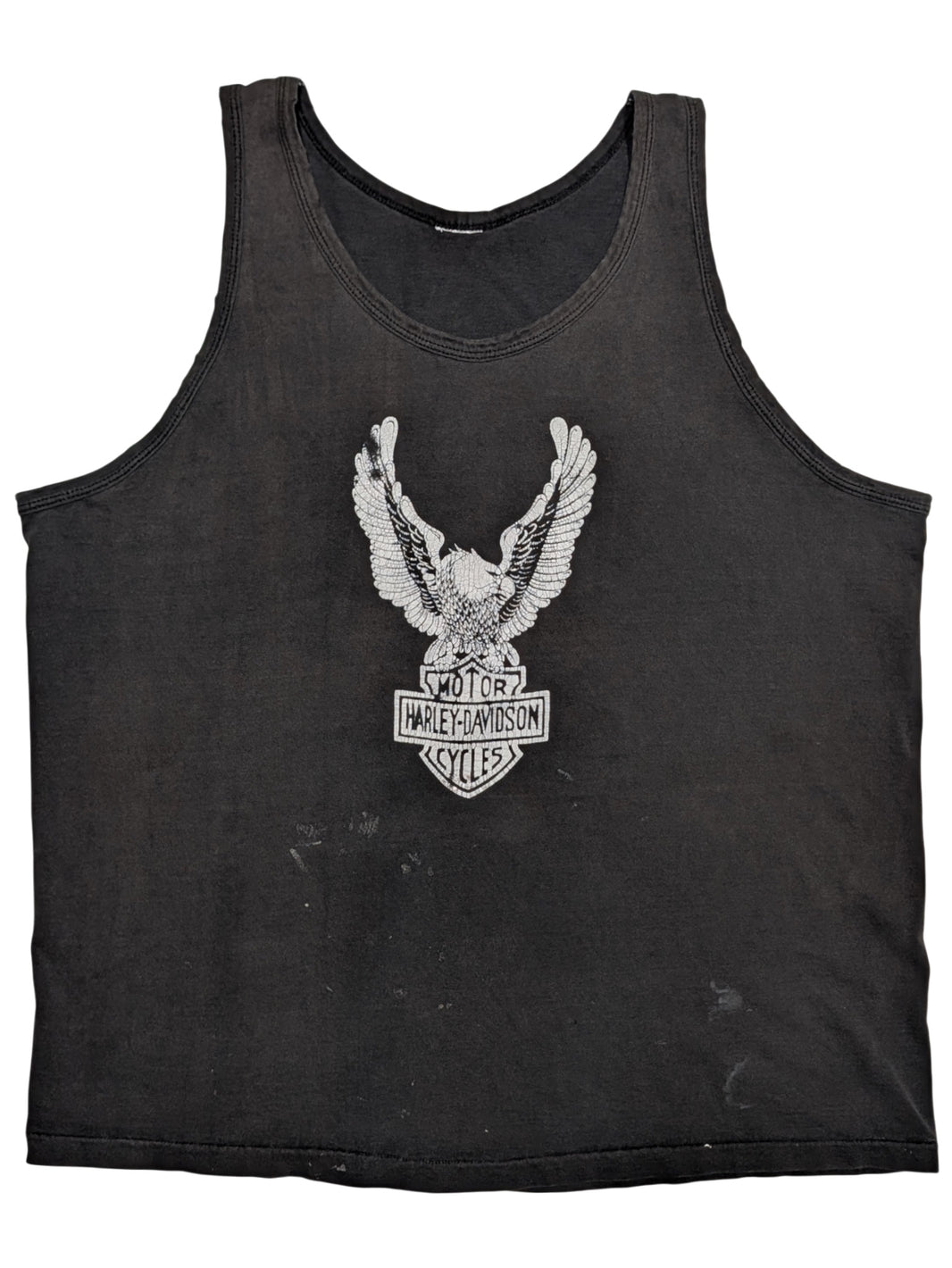 Vintage Harley Davidson 80s Eagle Wings Tank Top Authentic T-Shirts