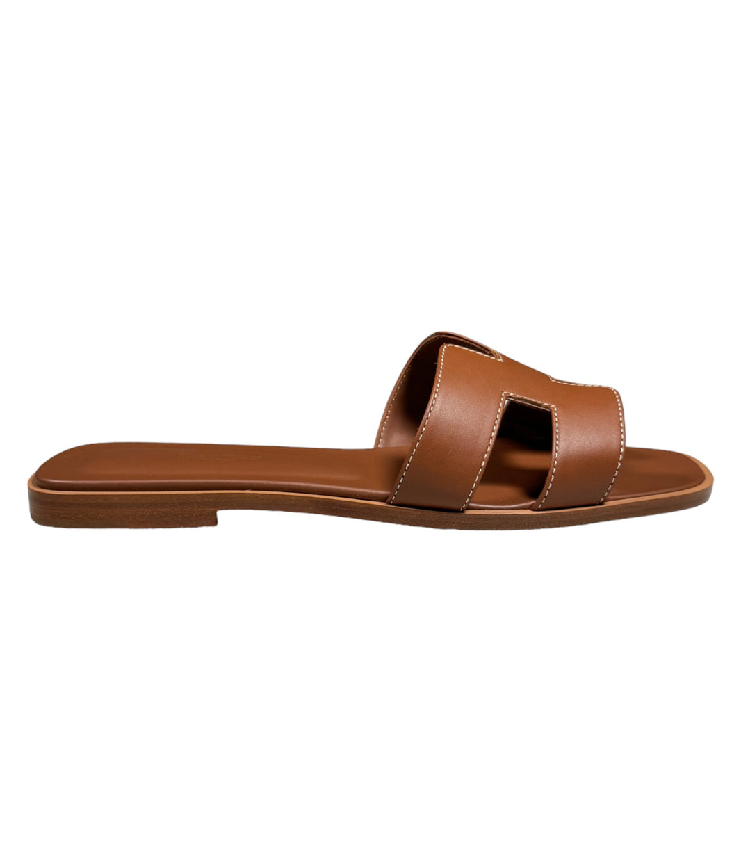 hermes brown oran sandals