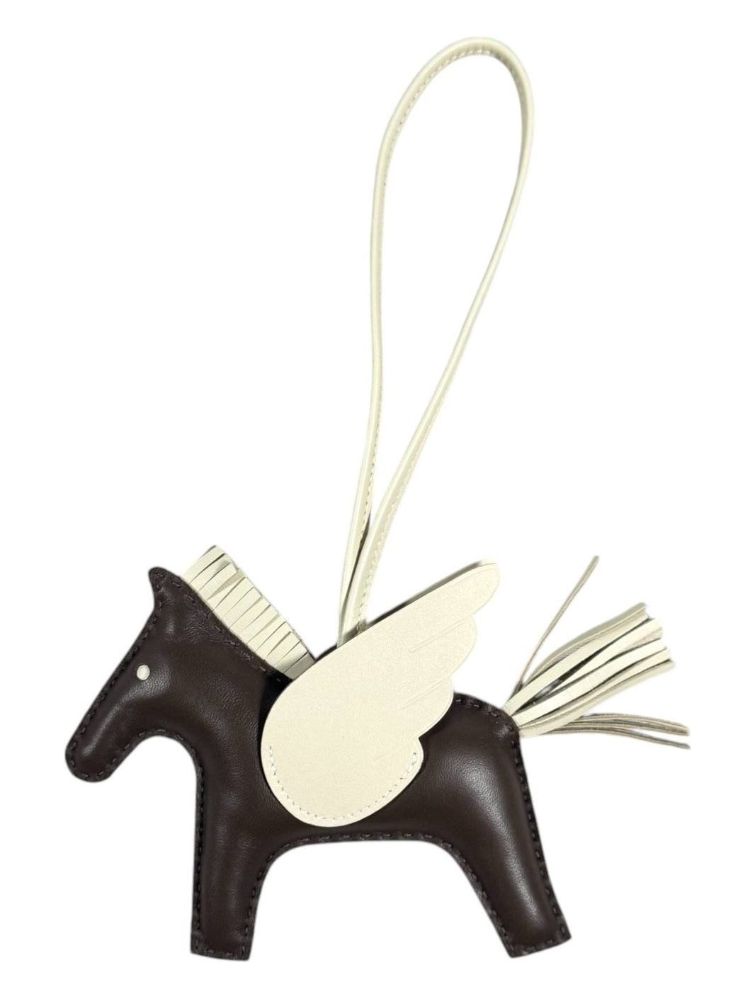 Hermès Rodeo Pegasus Horse MM Charm Sterling Silver Hardware