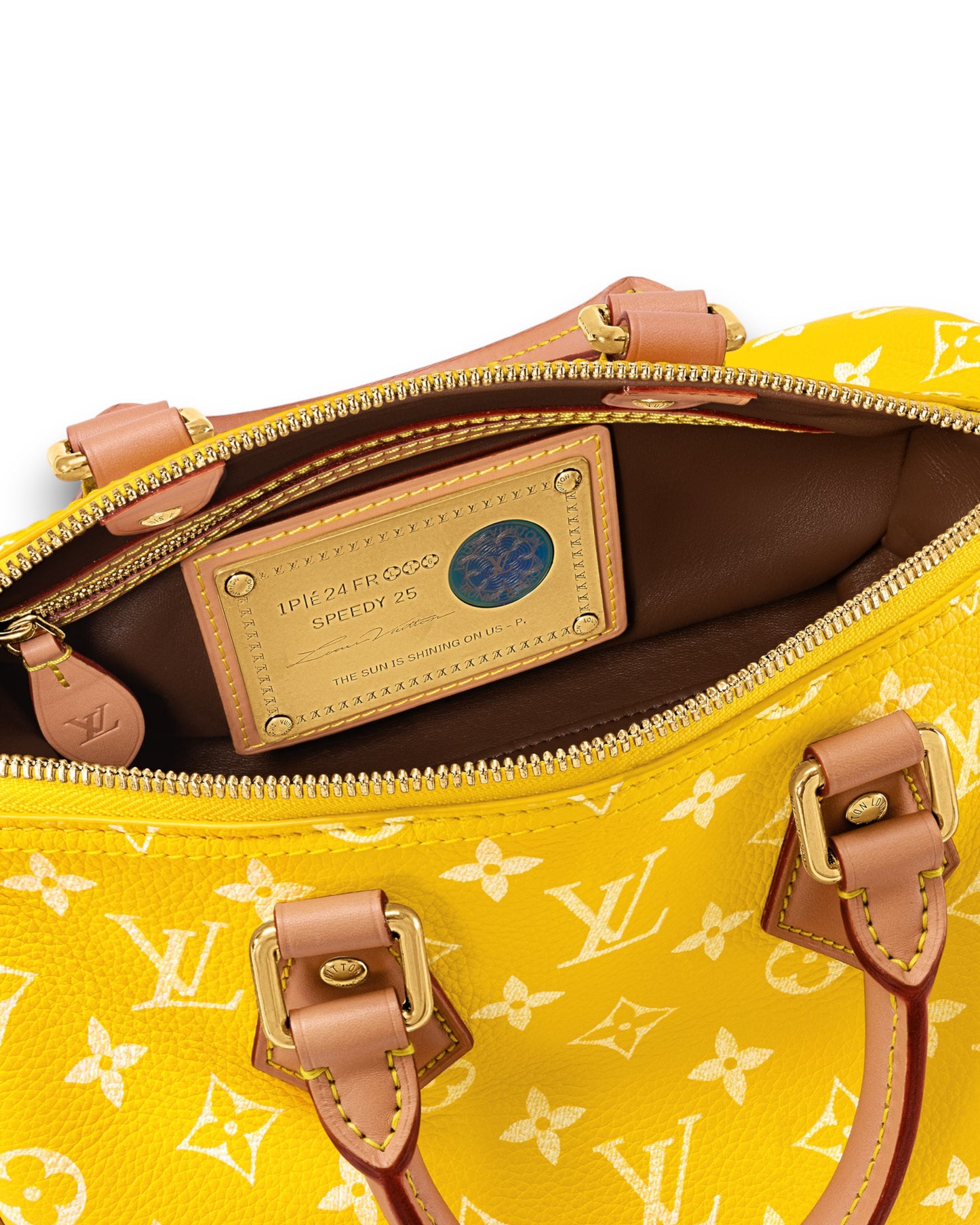 Speedy P9 Bandoulière 25 by Pharrell Williams - Jaune Mat (Yellow)