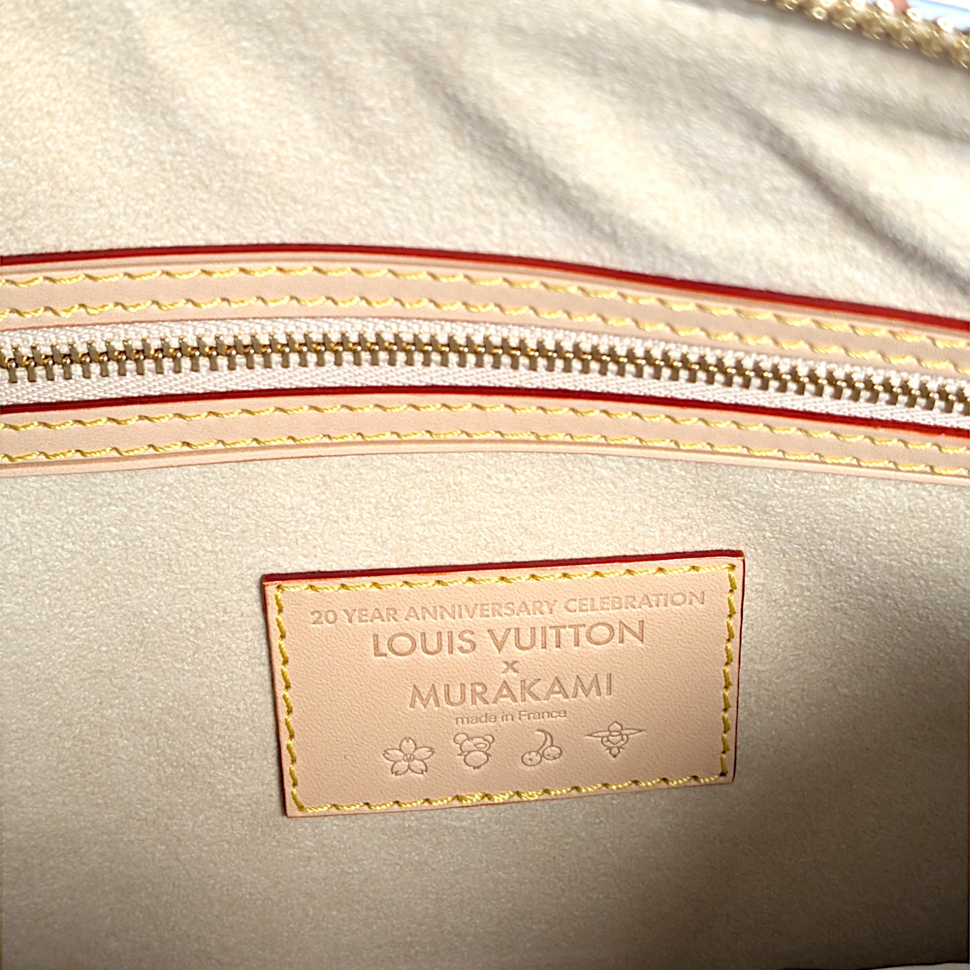 louis vuitton x takashi murakami keepall