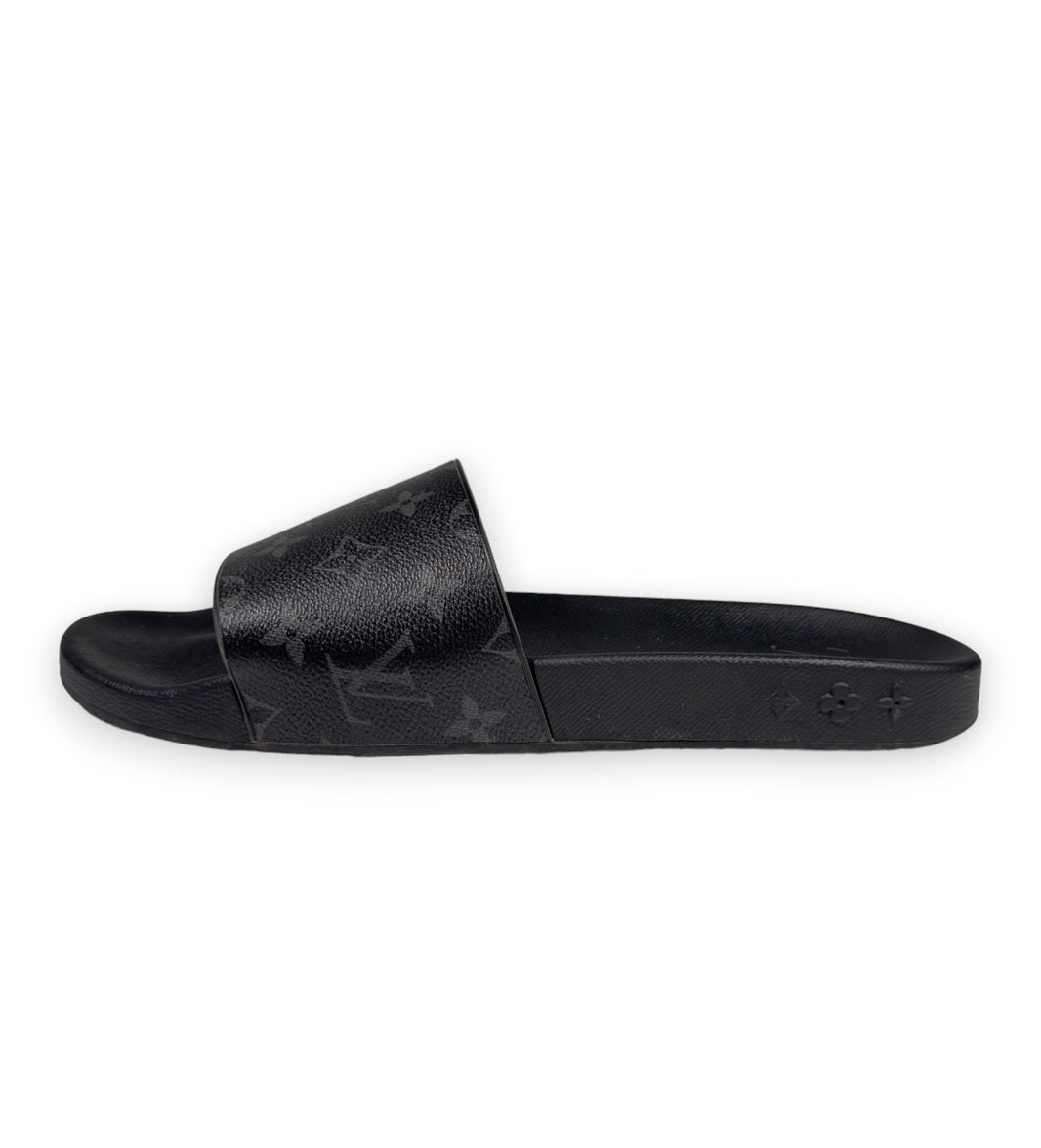Louis Vuitton Waterfront Mule Monogram Slides Verified YP Collective