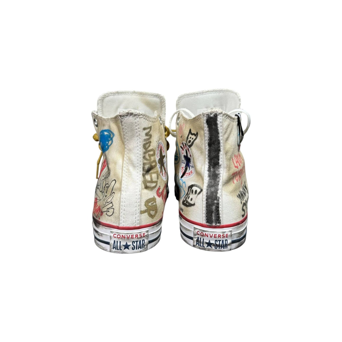 1/1 Art Basel Hand Drawn by James Franco Paly Converse Edition 1