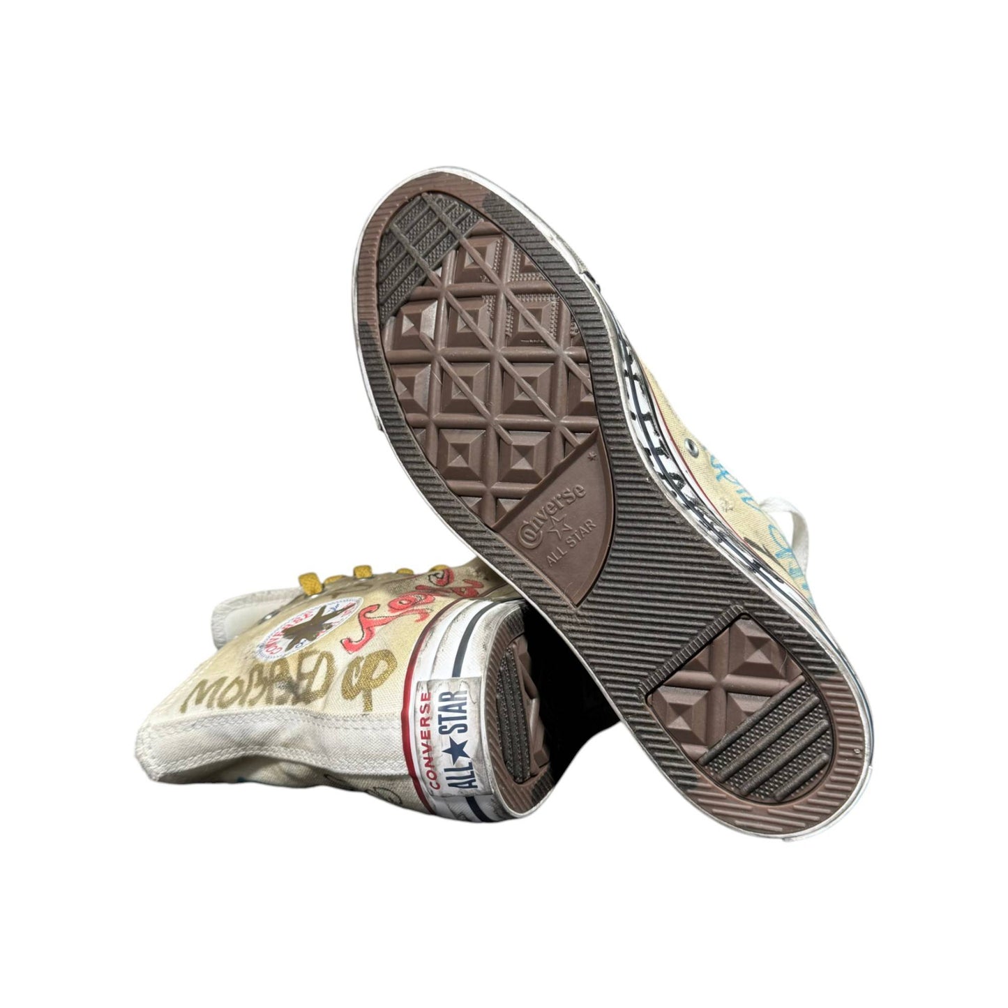 1/1 Art Basel Hand Drawn by James Franco Paly Converse Edition 1