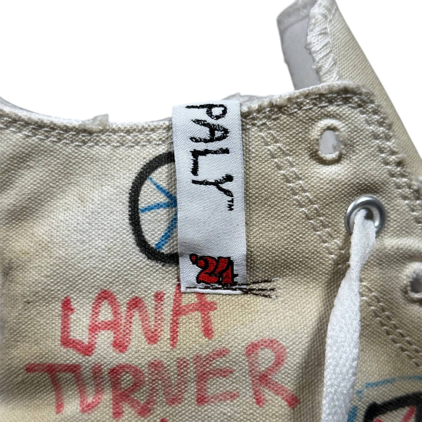 1/1 Art Basel Hand Drawn by James Franco Paly Converse Edition 1