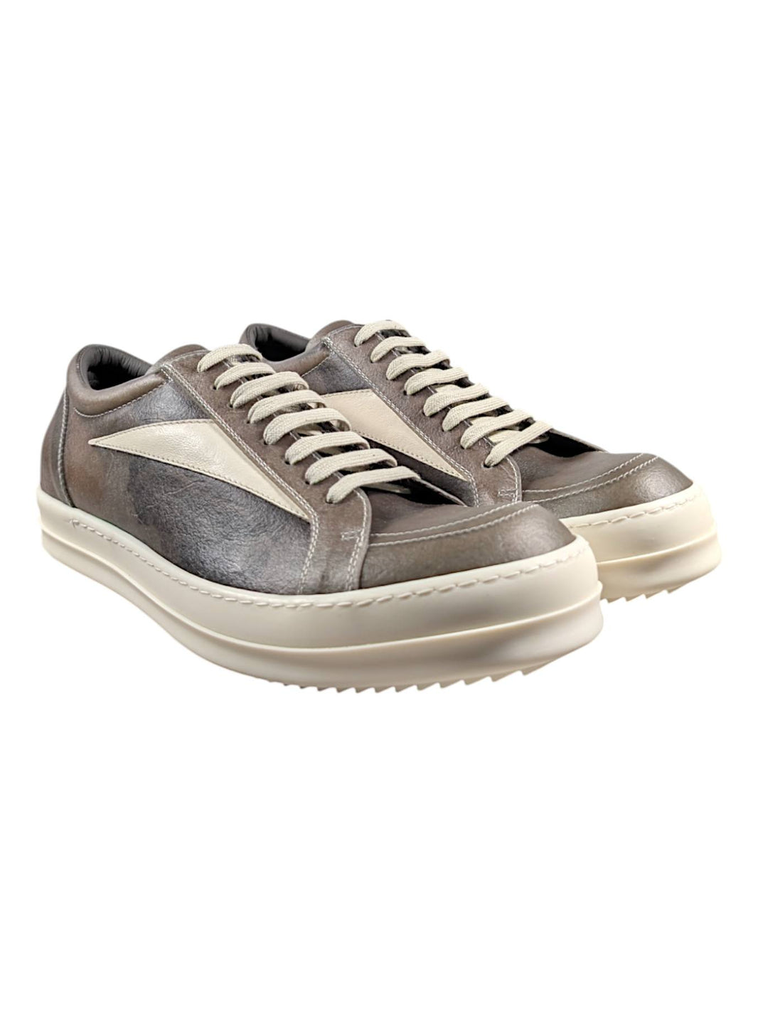 Rick Owens Vintage Sneaks Low Dust Brown - Transparent Verified YP Collective